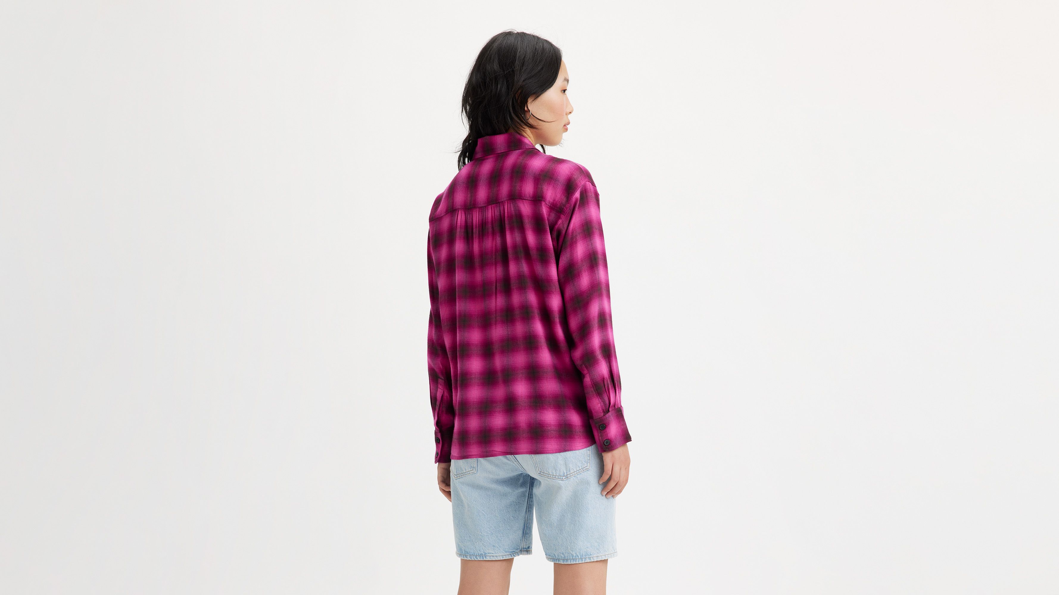 Nola Plaid Button Up Shirt 3