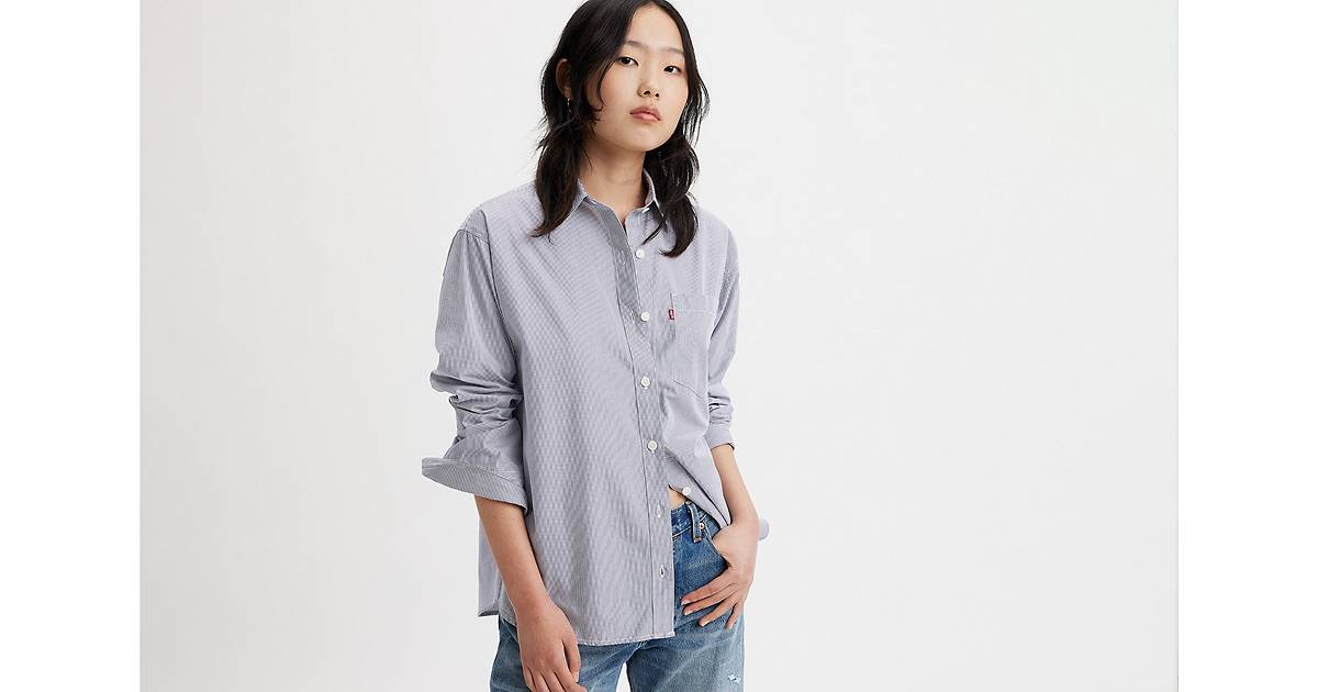 Nola Button Up Shirt - Blue | Levi's® CA