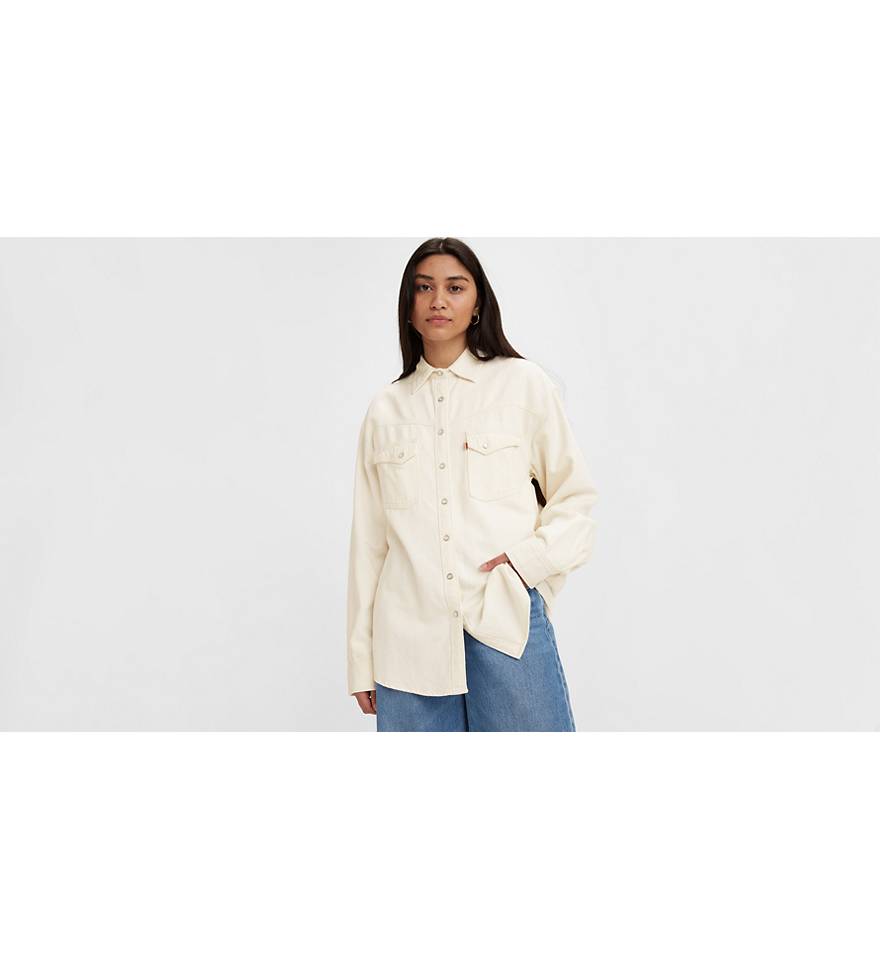 Dorsey Western Shirt - White | Levi's® US
