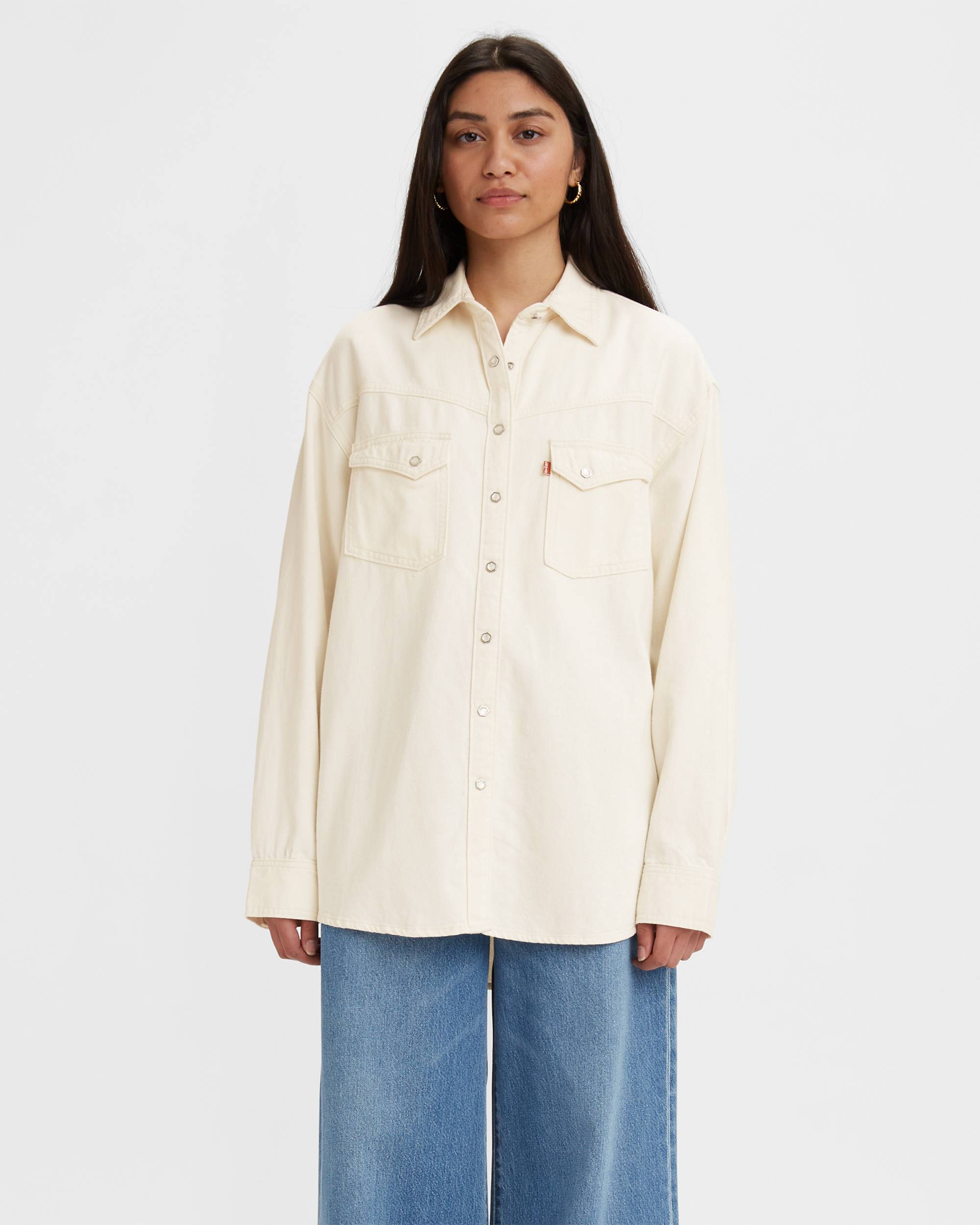 Dorsey Western Shirt - White | Levi's® US Dorsey Western Shirt - White | Levi's® US