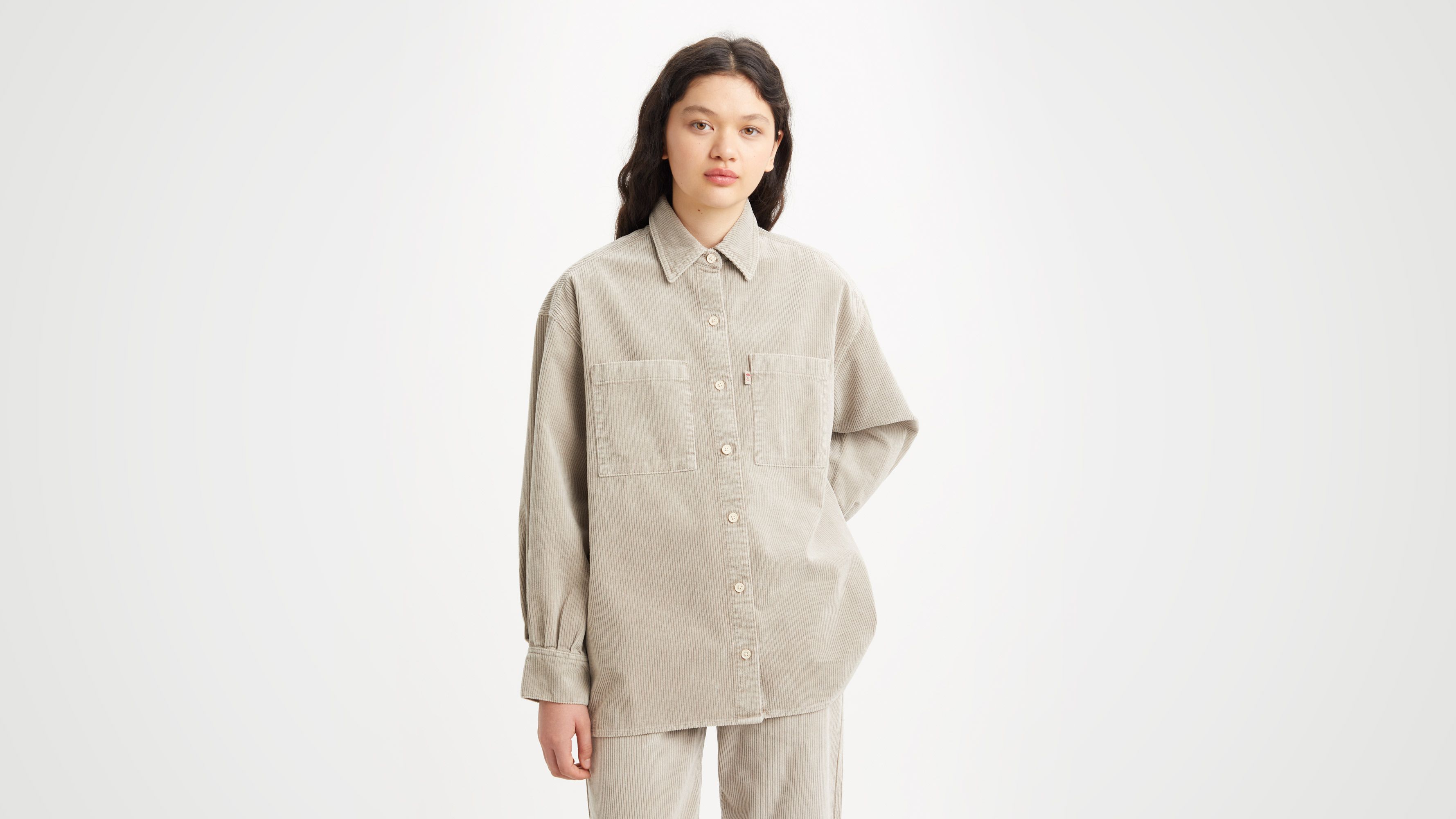Jovi Relaxed Corduroy Shirt 1