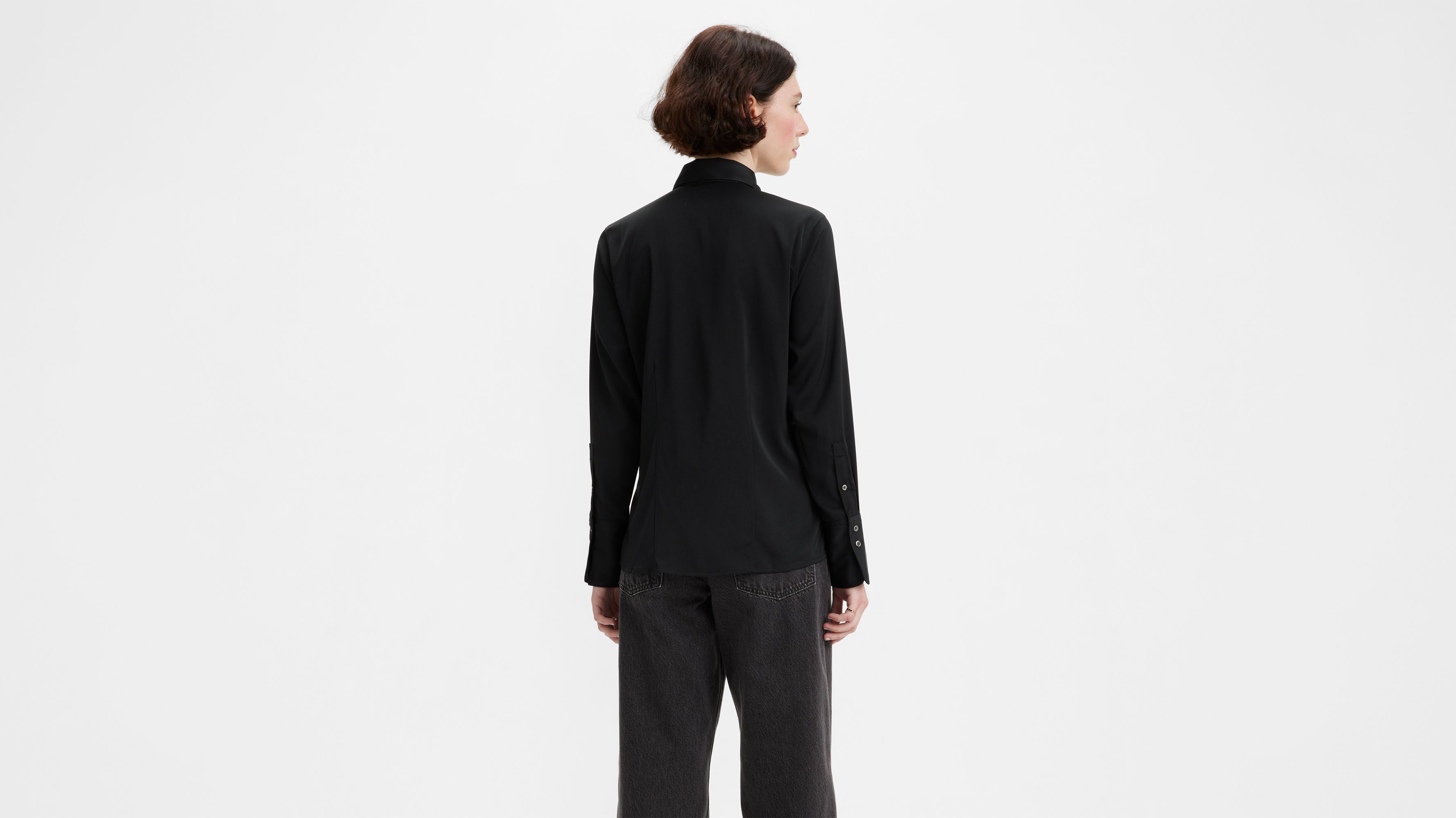 Rilynn Silky Shirt - Black | Levi's® US
