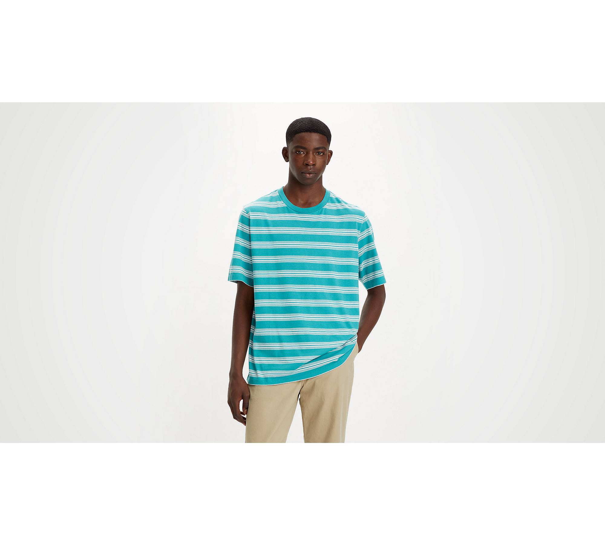 Classic Relaxed Fit Tee - Green | Levi's® GB