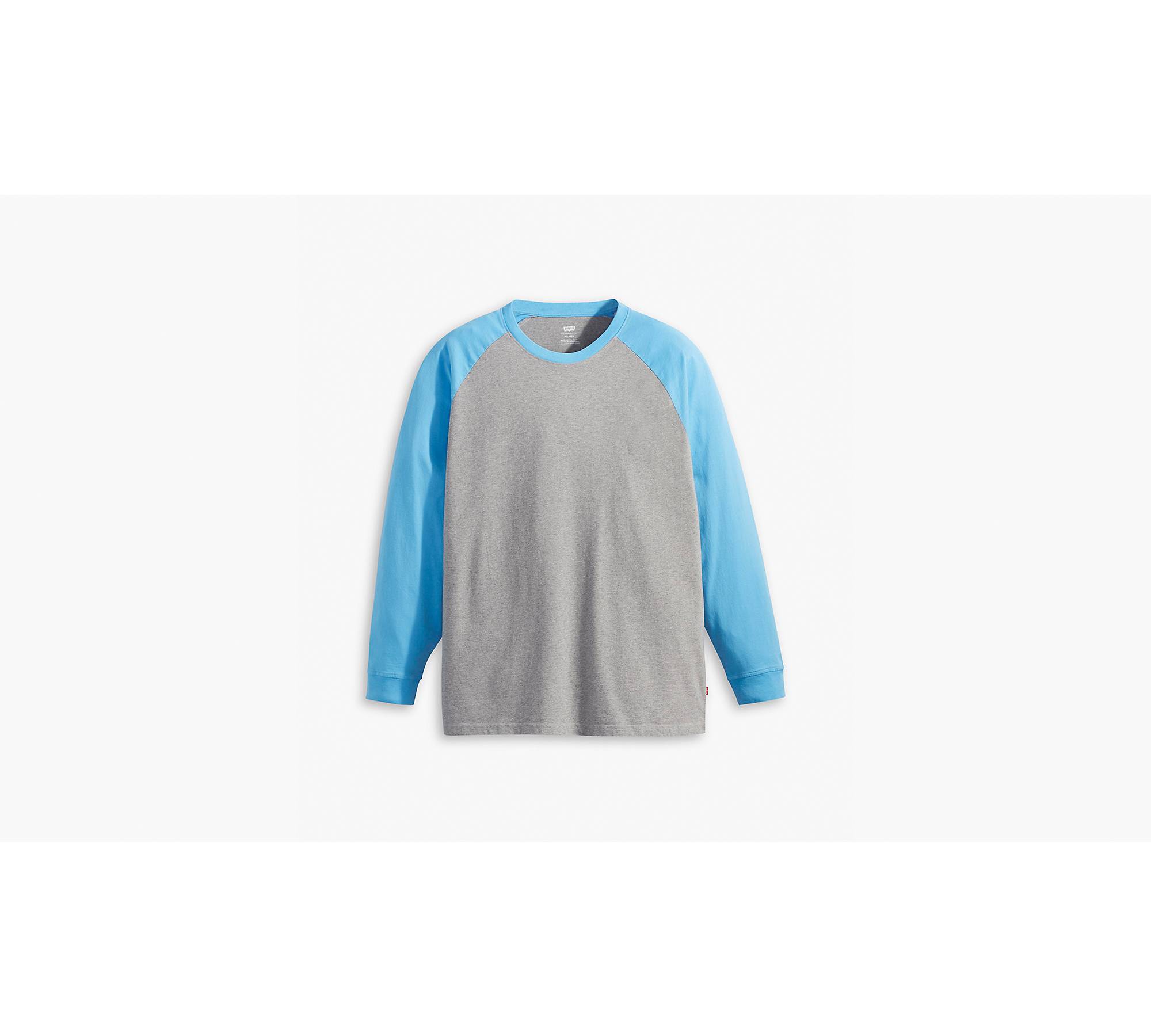 Long Sleeve Graphic Raglan T-shirt - Multi-color