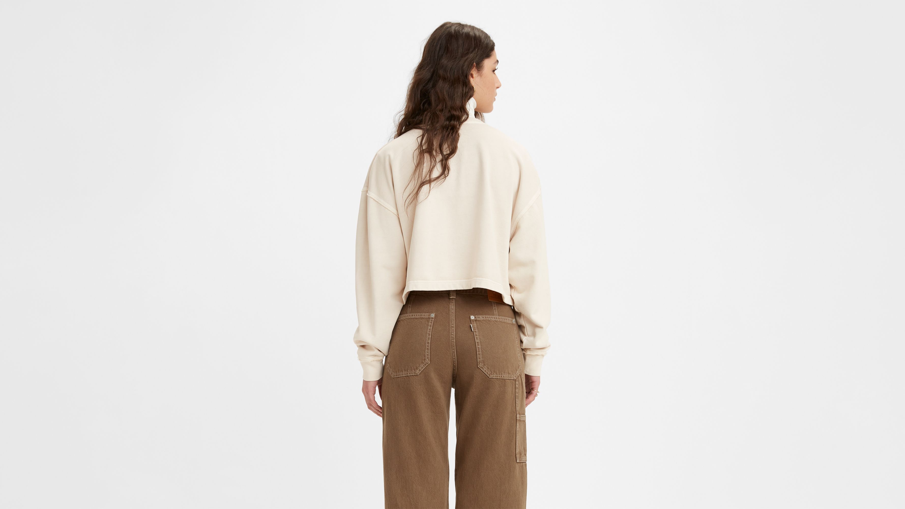 Roonie Cropped Sweatshirt 3