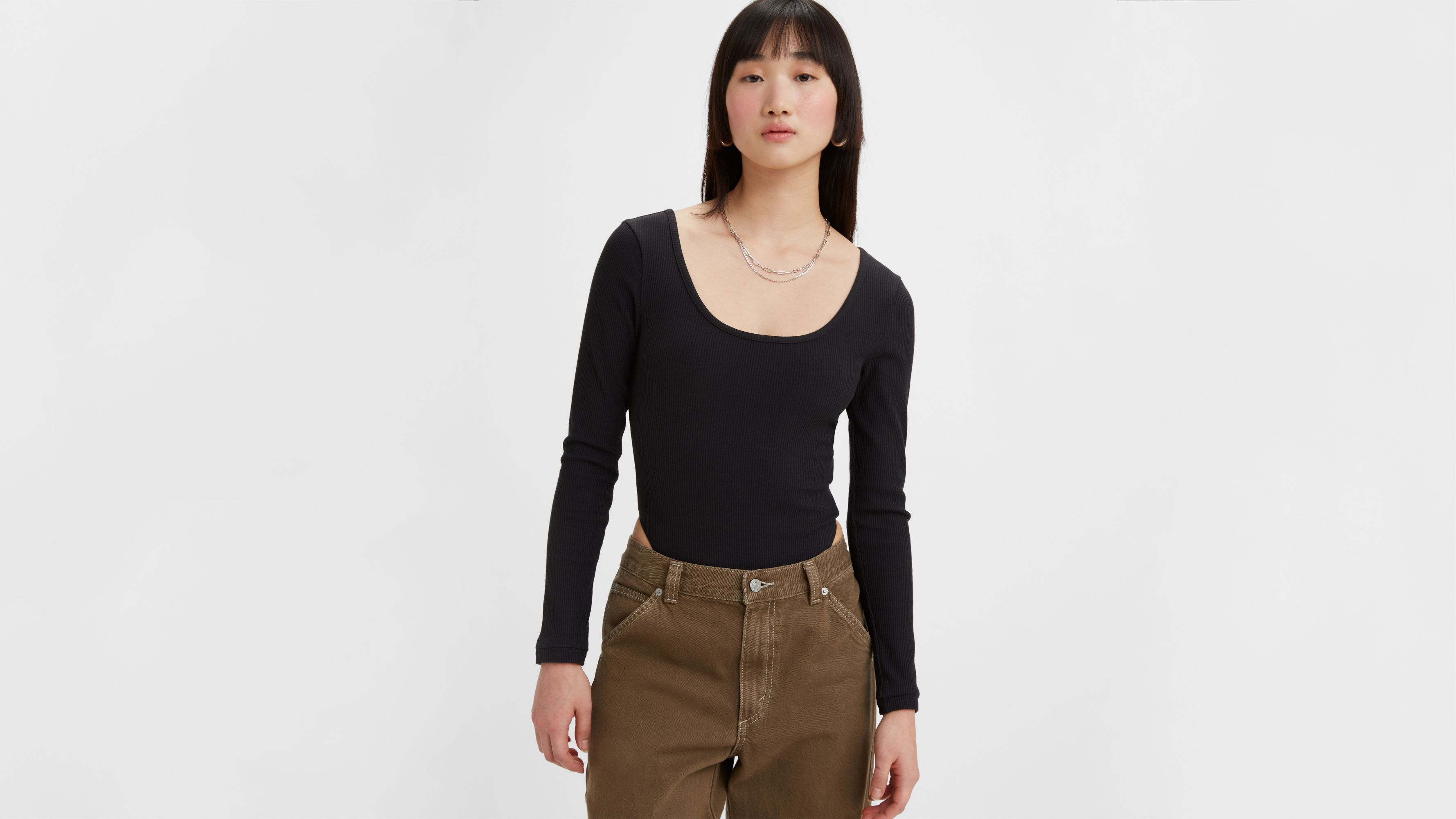 Levis store bodysuit black