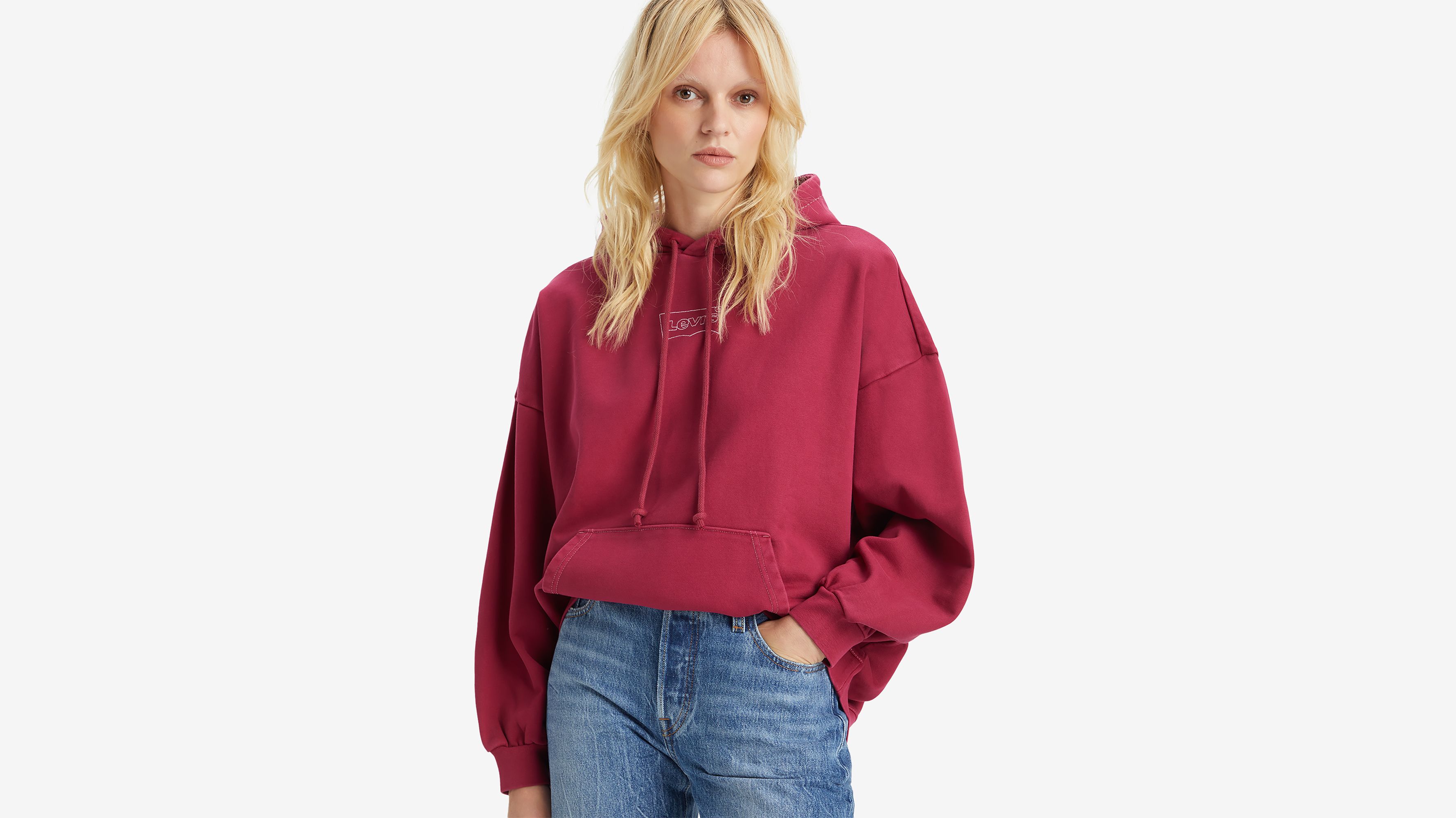 Cropped sales levi hoodie