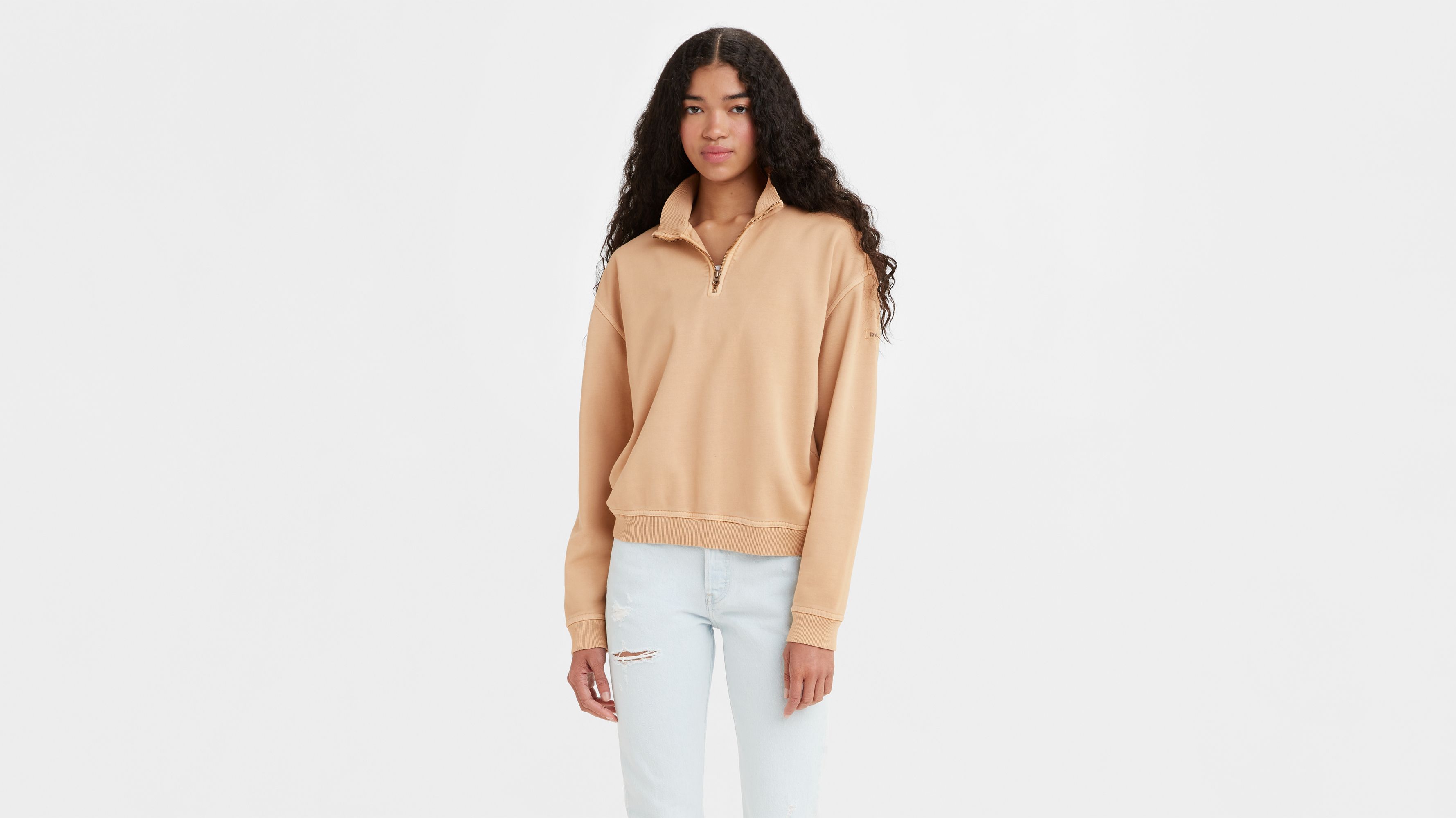 Rue Quarter Zip Sweatshirt