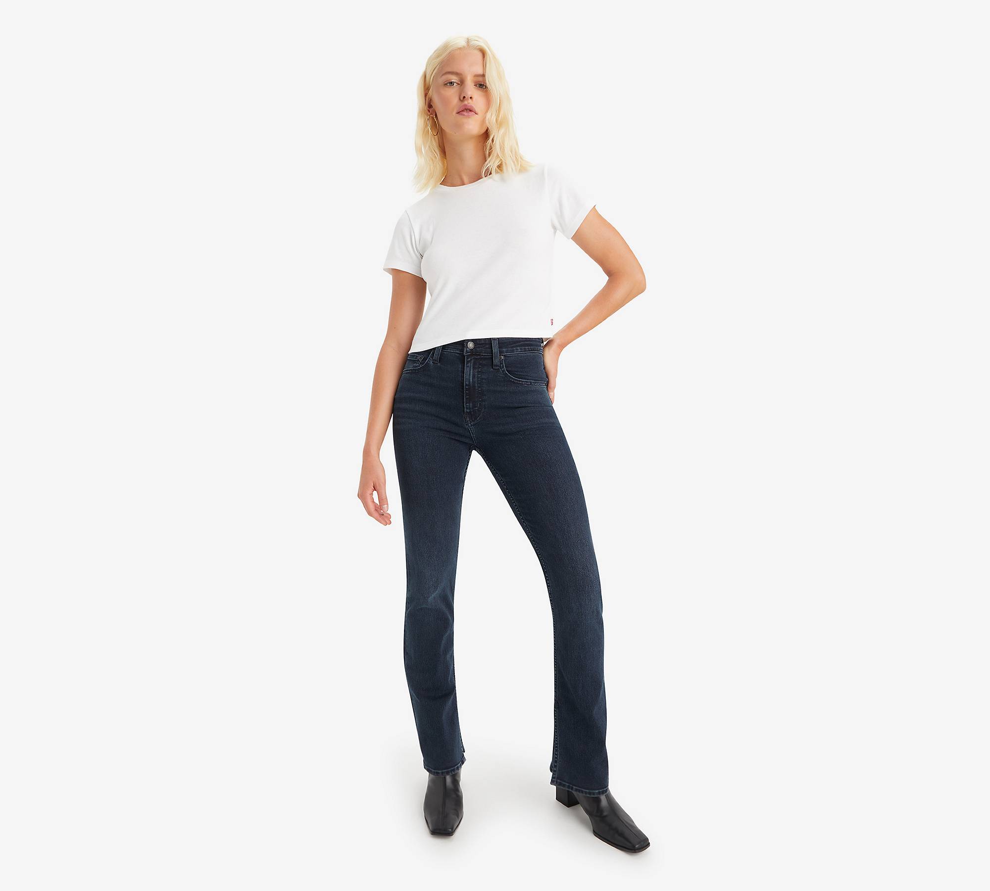725™ High Rise Side Slit Bootcut Jeans 1