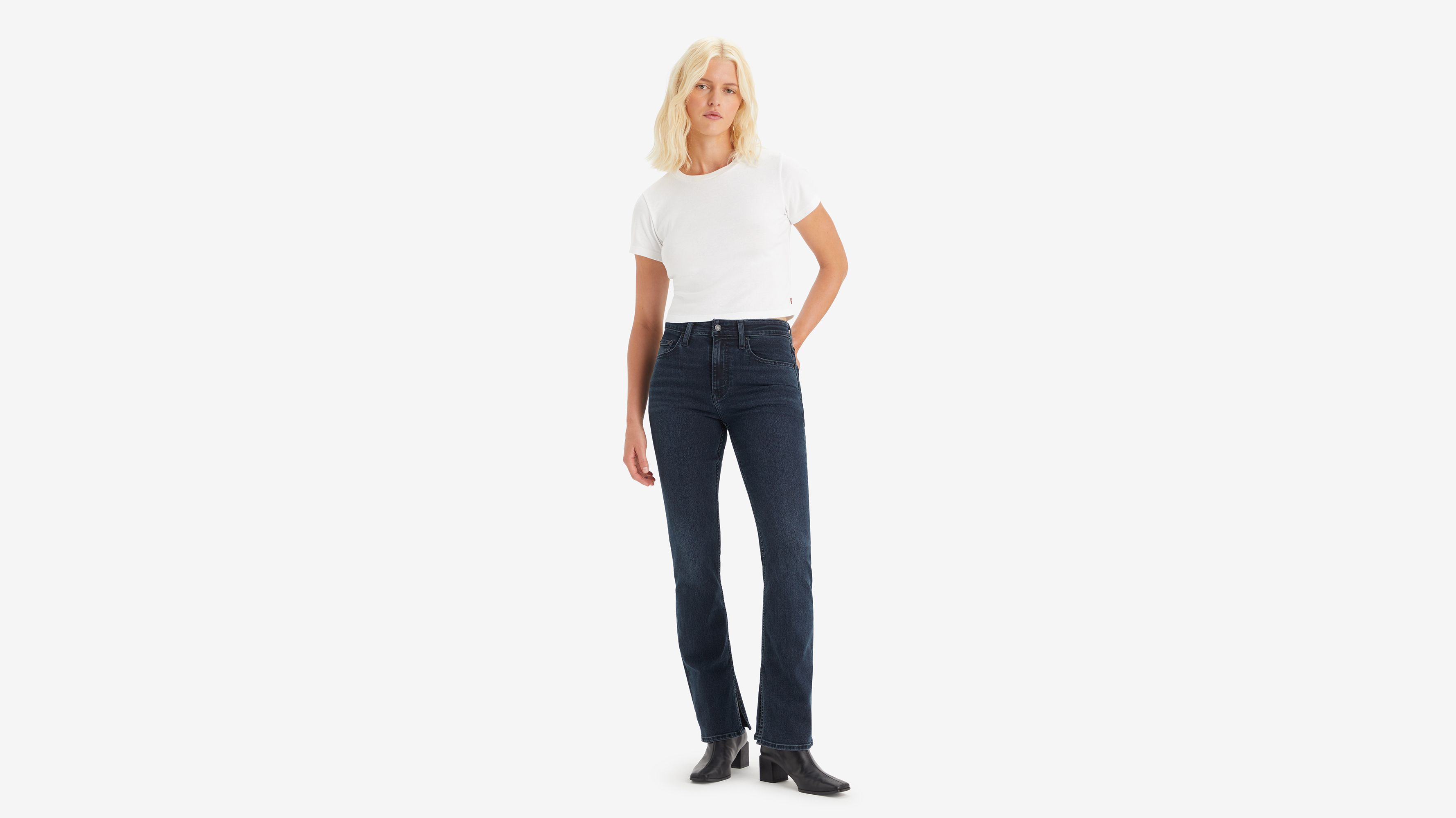 725™ Zijsplit Bootcut Jeans met hoge taille 2