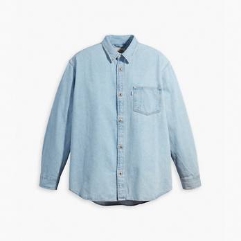 Oversized 1 Pocket Shirt - Light Wash | Levi's® US Oversized 1 Pocket Shirt - Light Wash | Levi's® US