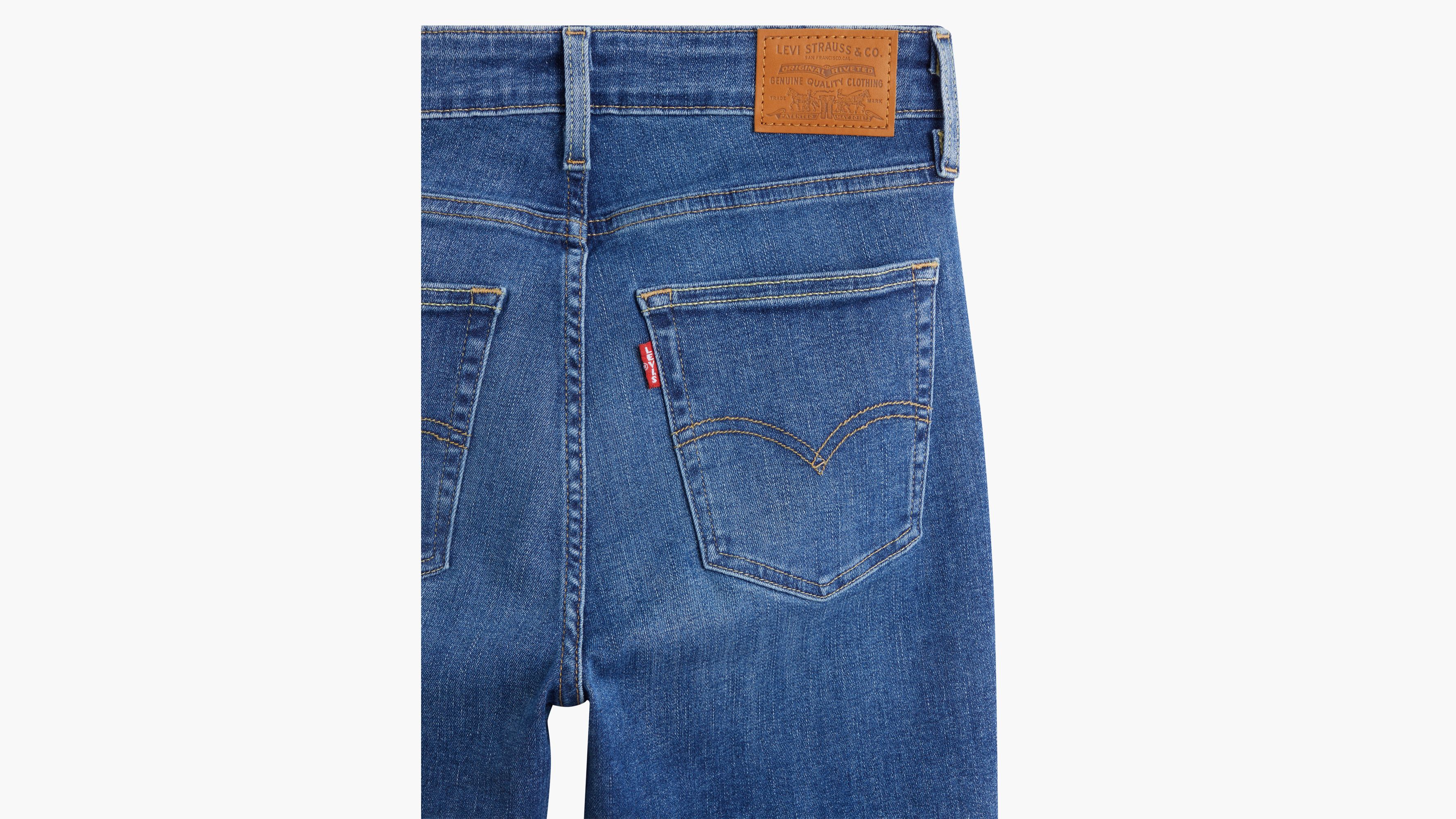  Levi's Jeans acampanados de tiro alto 726 para mujer