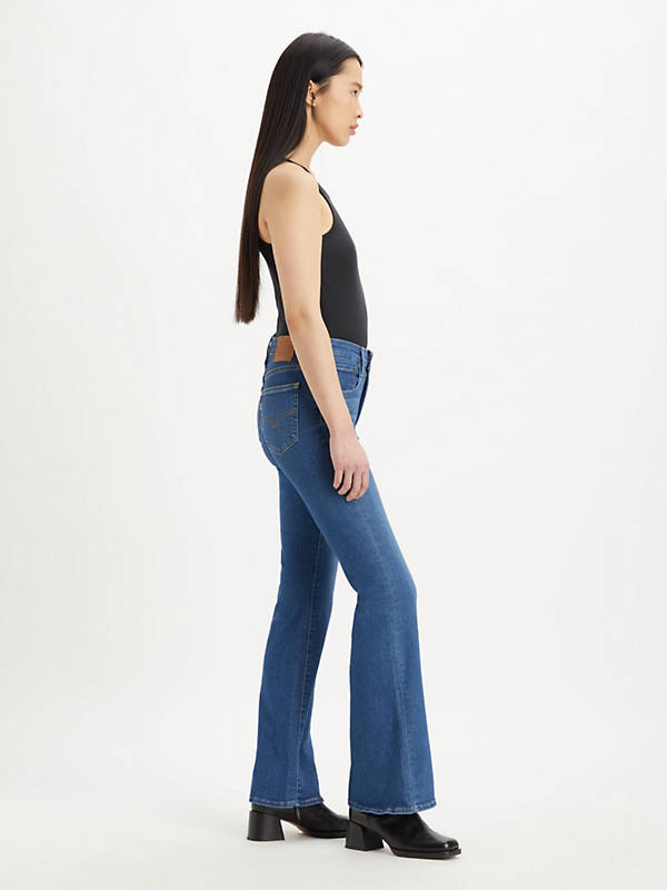 726⢠High Rise Flare Jeans - Blue | Levi's® LT