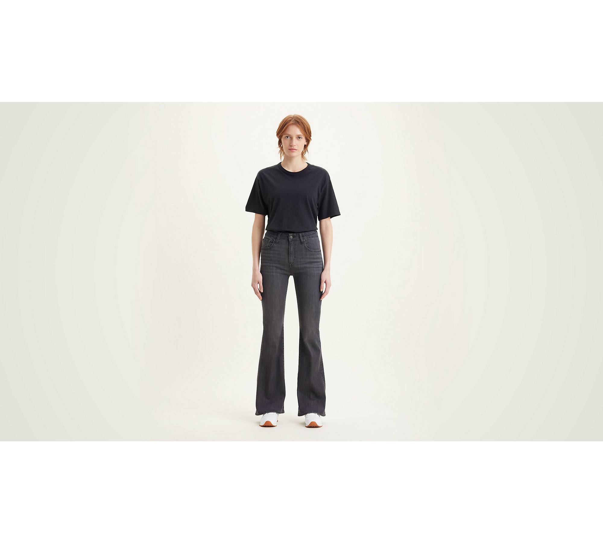 verwennen Grijp Geavanceerde 726™ Flare Jeans Met Hoge Taille - Zwart | Levi's® NL