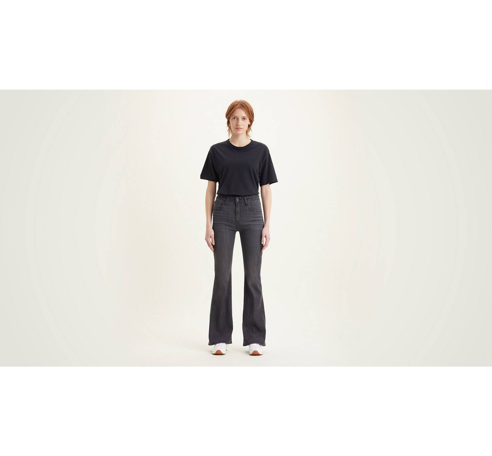 Jeans Acampanados De Talle 726™ - Negro | Levi's® ES