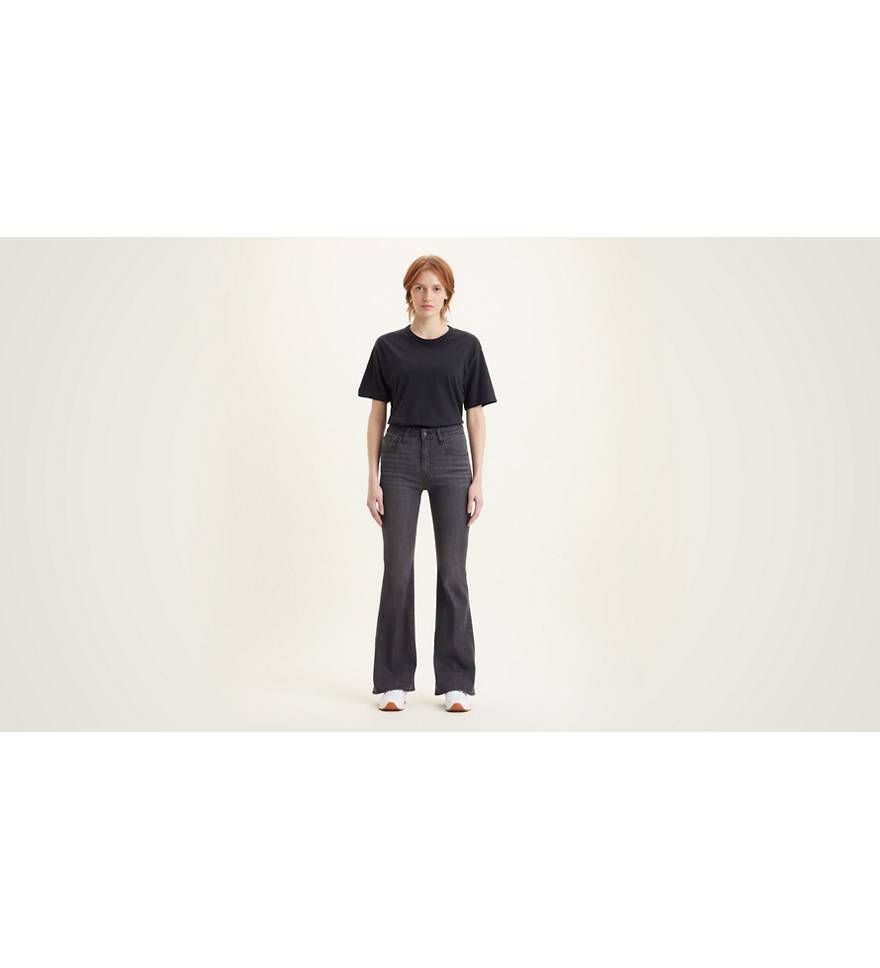726™ High Rise Flare Jeans Black Levis® Cy