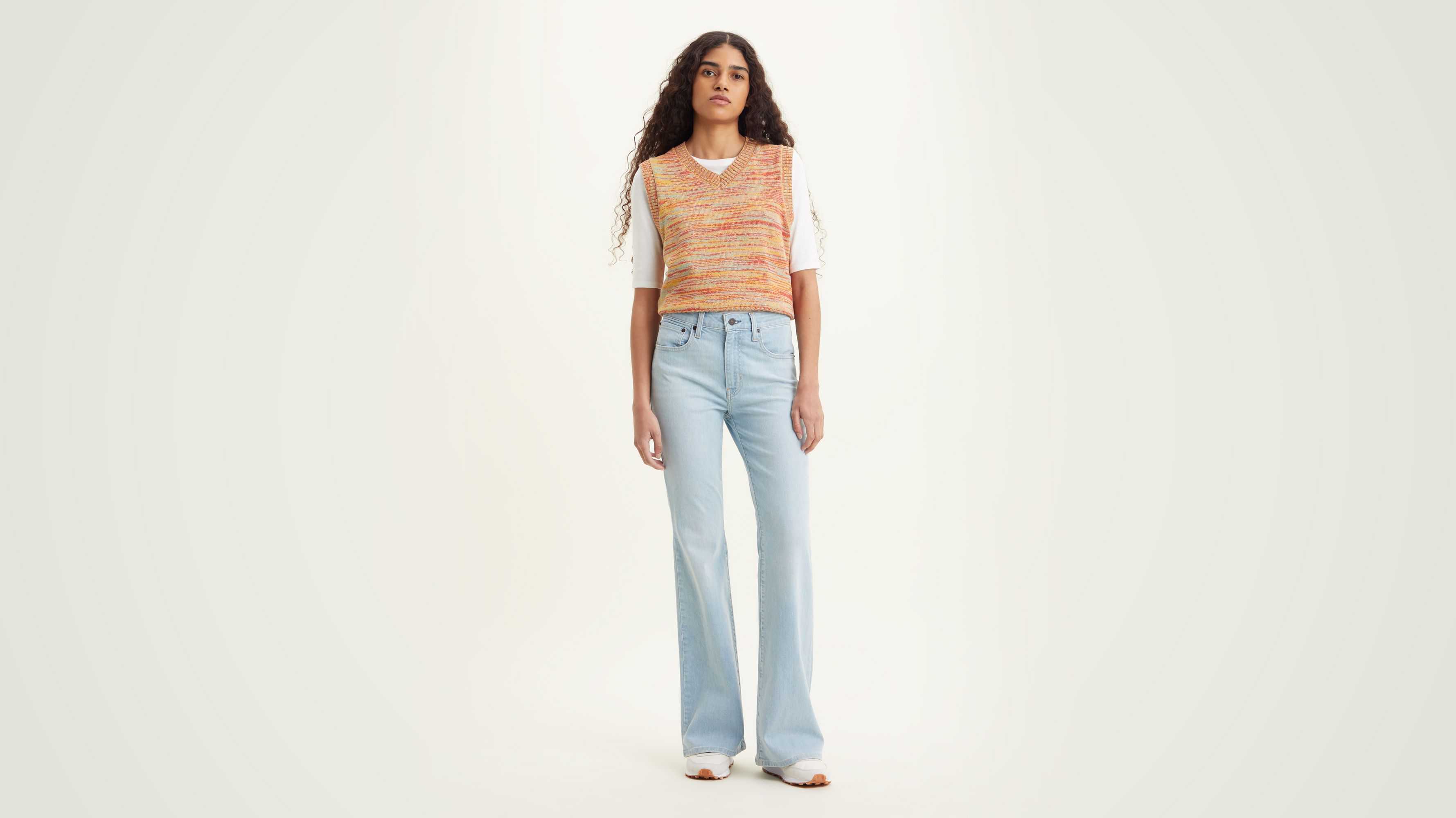 726™ High Rise Flare Jeans - Blue | Levi's® IT