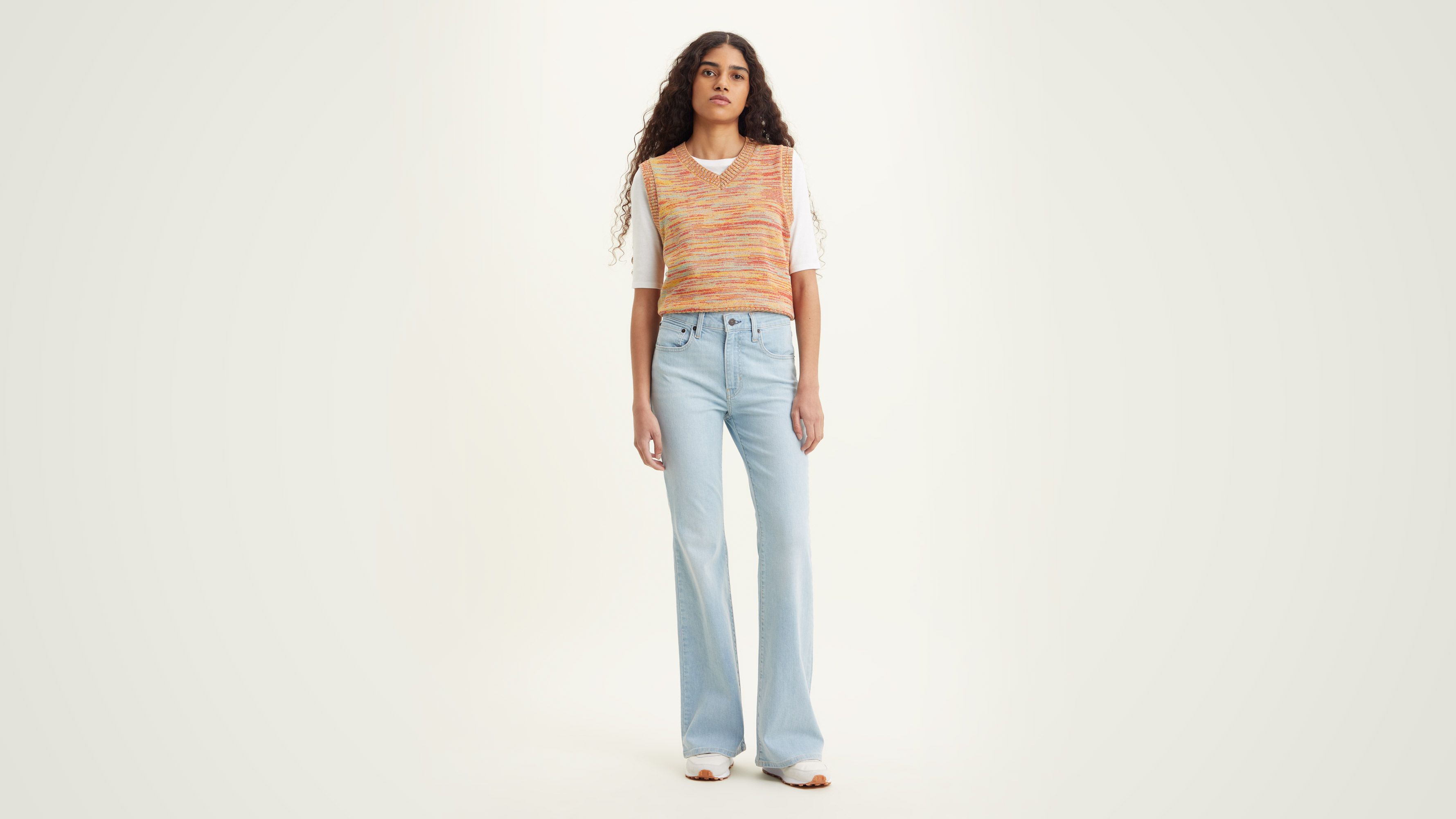 Jeans 726™ Flare com Cintura Subida e Lavagem Escura · Levi's · El