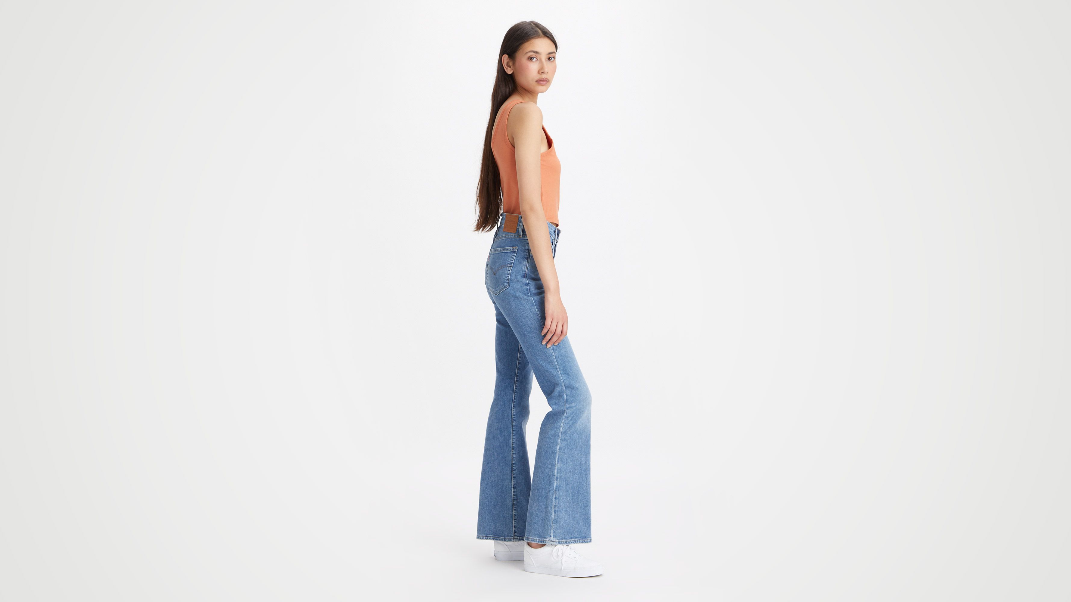 Jeans Levi's 726 High Rise Flare Donna - Vita Alta, Gamba Svasata - Foto 5