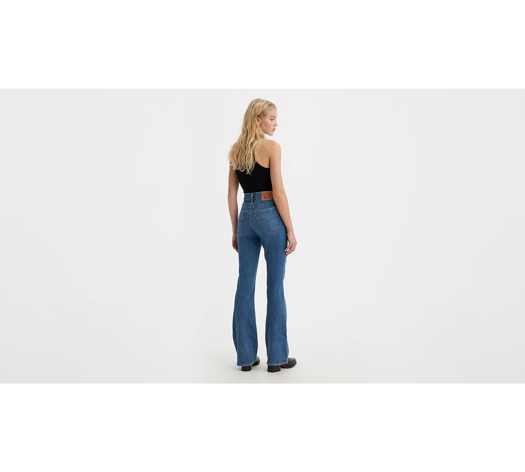 The Perfect Pant, Hi-Rise Flare - Navy