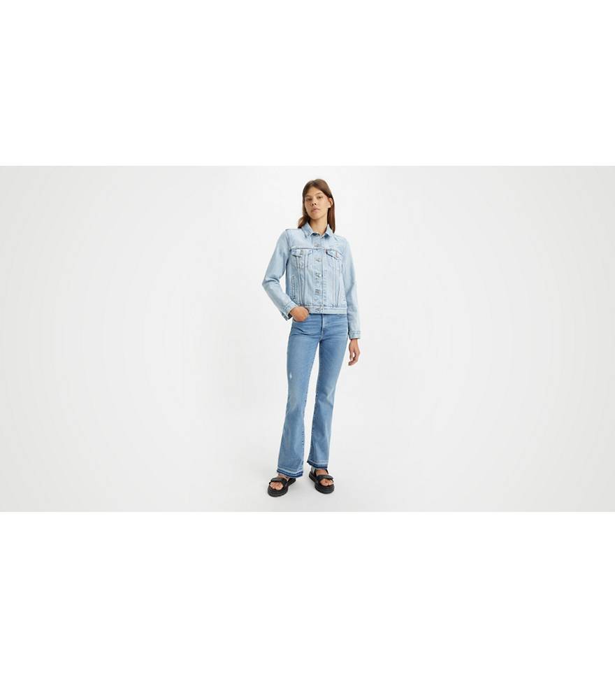 726™ High Rise Flare Jeans - Blue | Levi's® FR