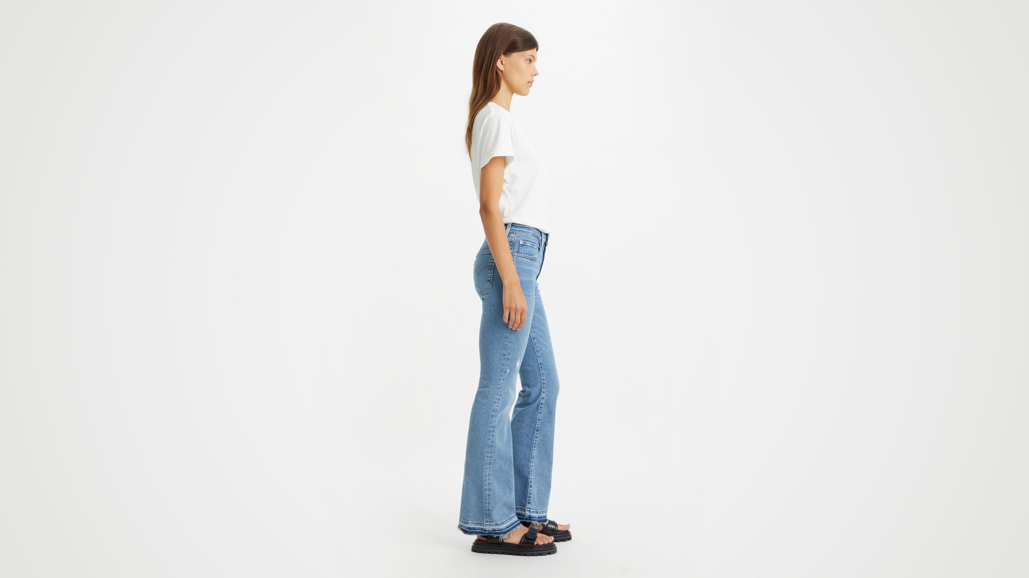 levis 726 high rise flare
