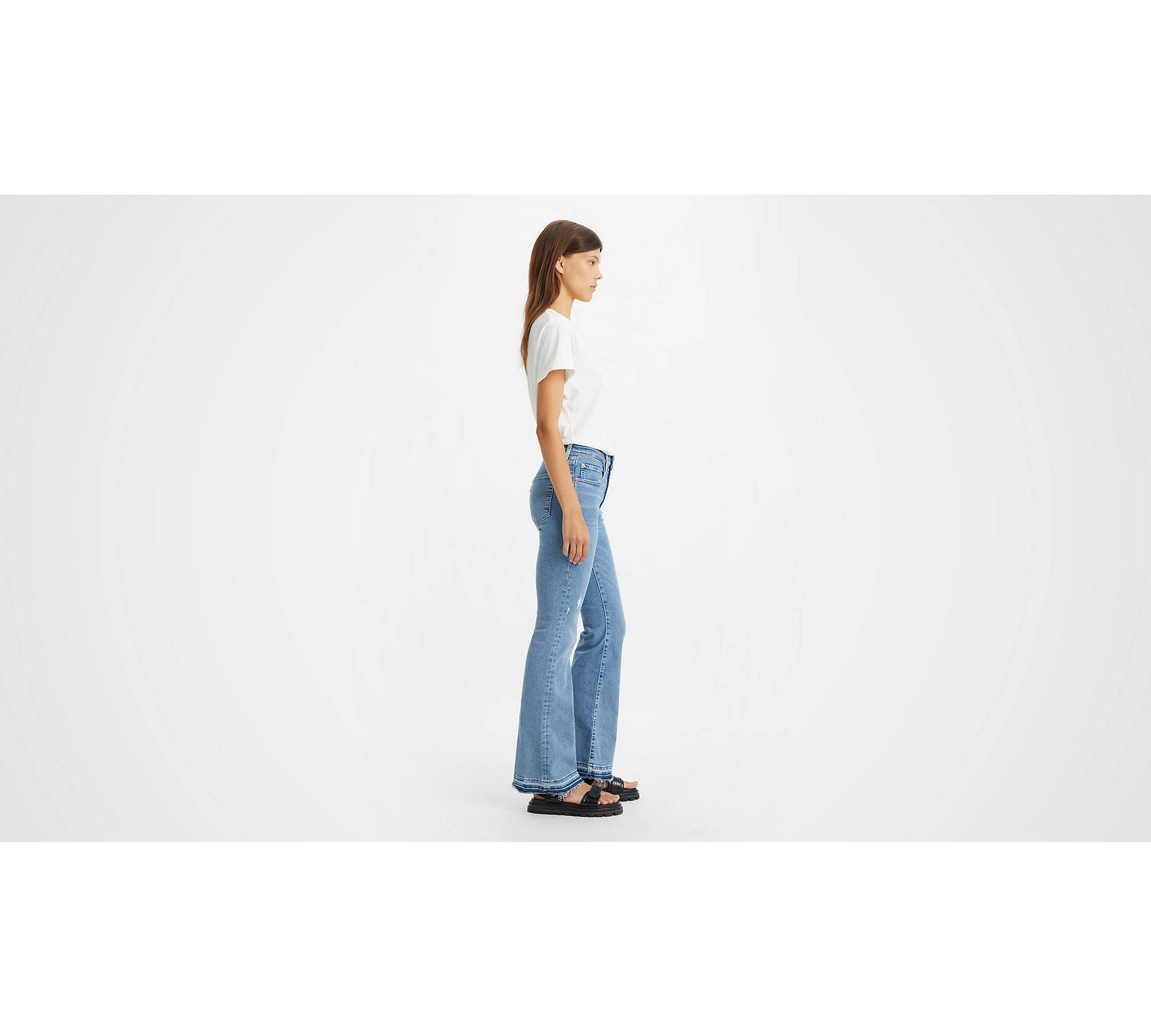 726™ High Rise Flare Jeans - Blue | Levi's® GR