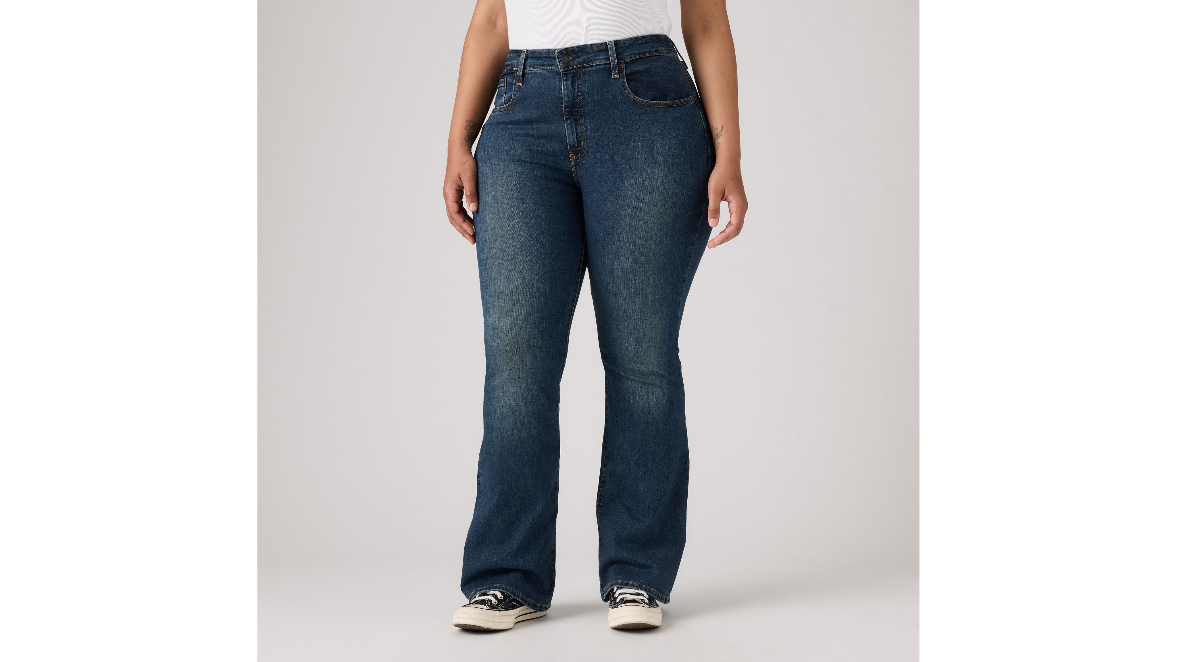 726 High Rise Flare Jeans 8