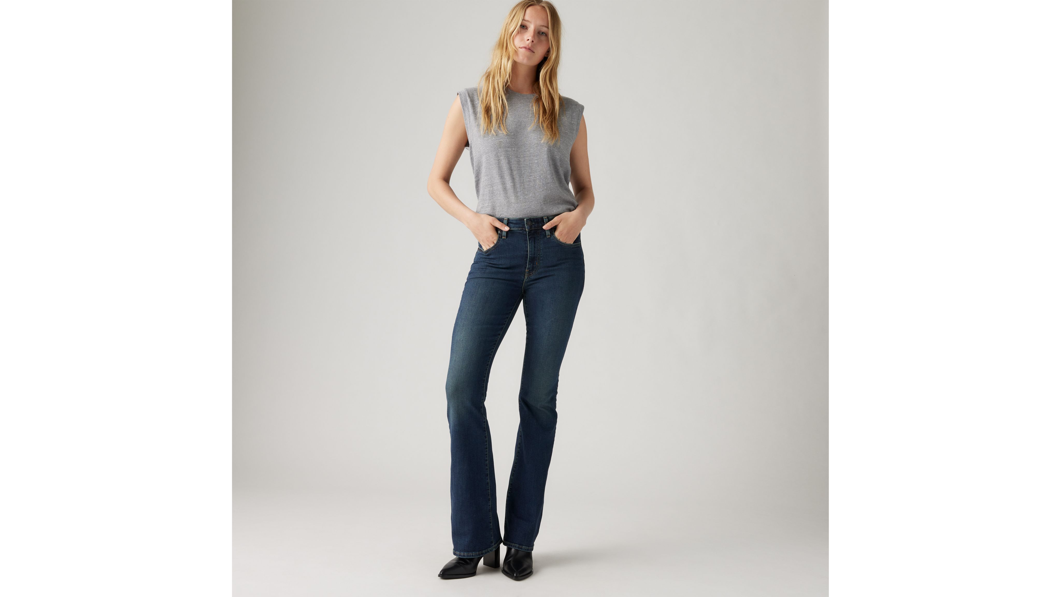 Levi's 726 High Rise Flare Women's Jeans 26x34