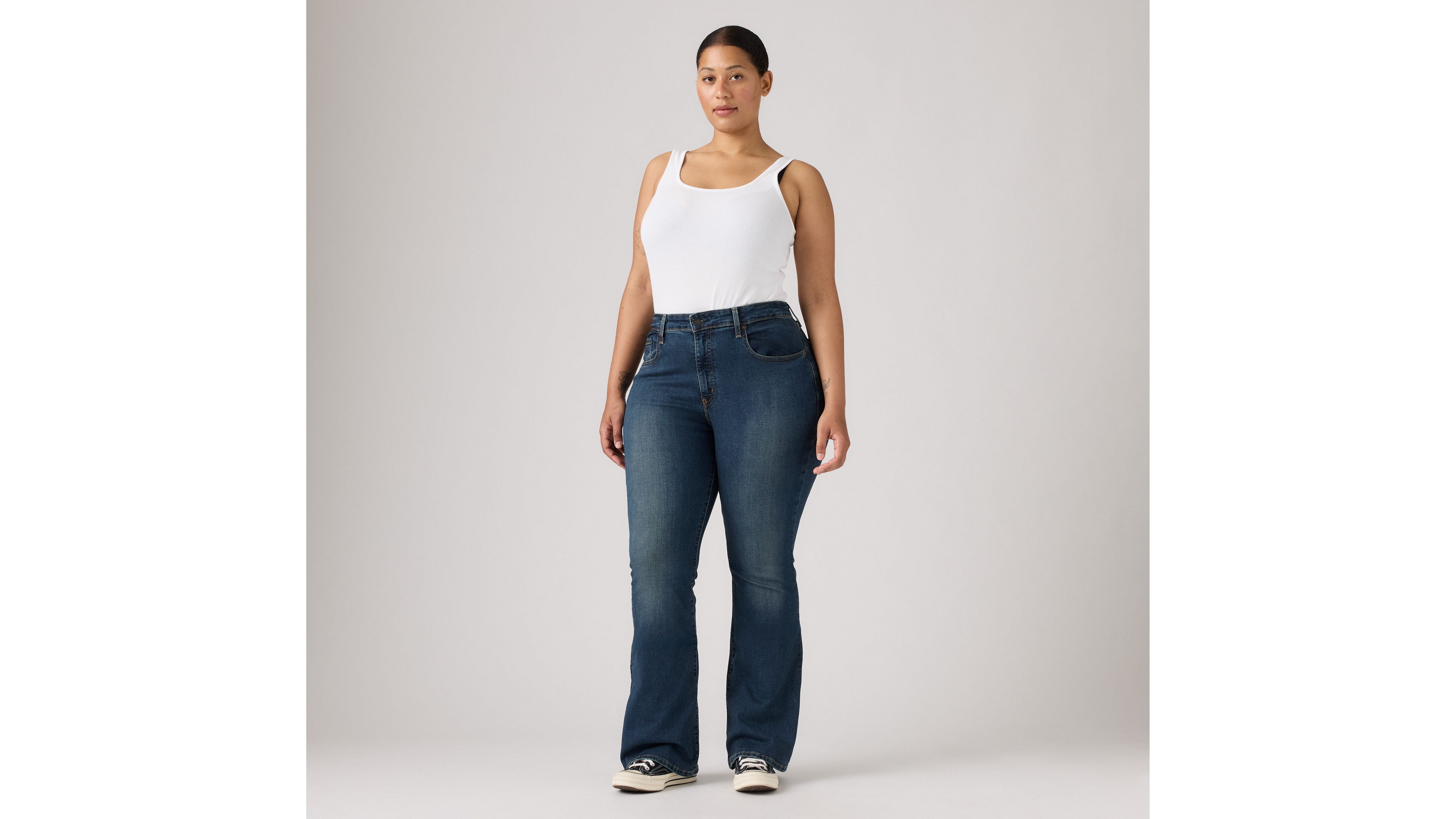 726 High Rise Flare Jeans 7