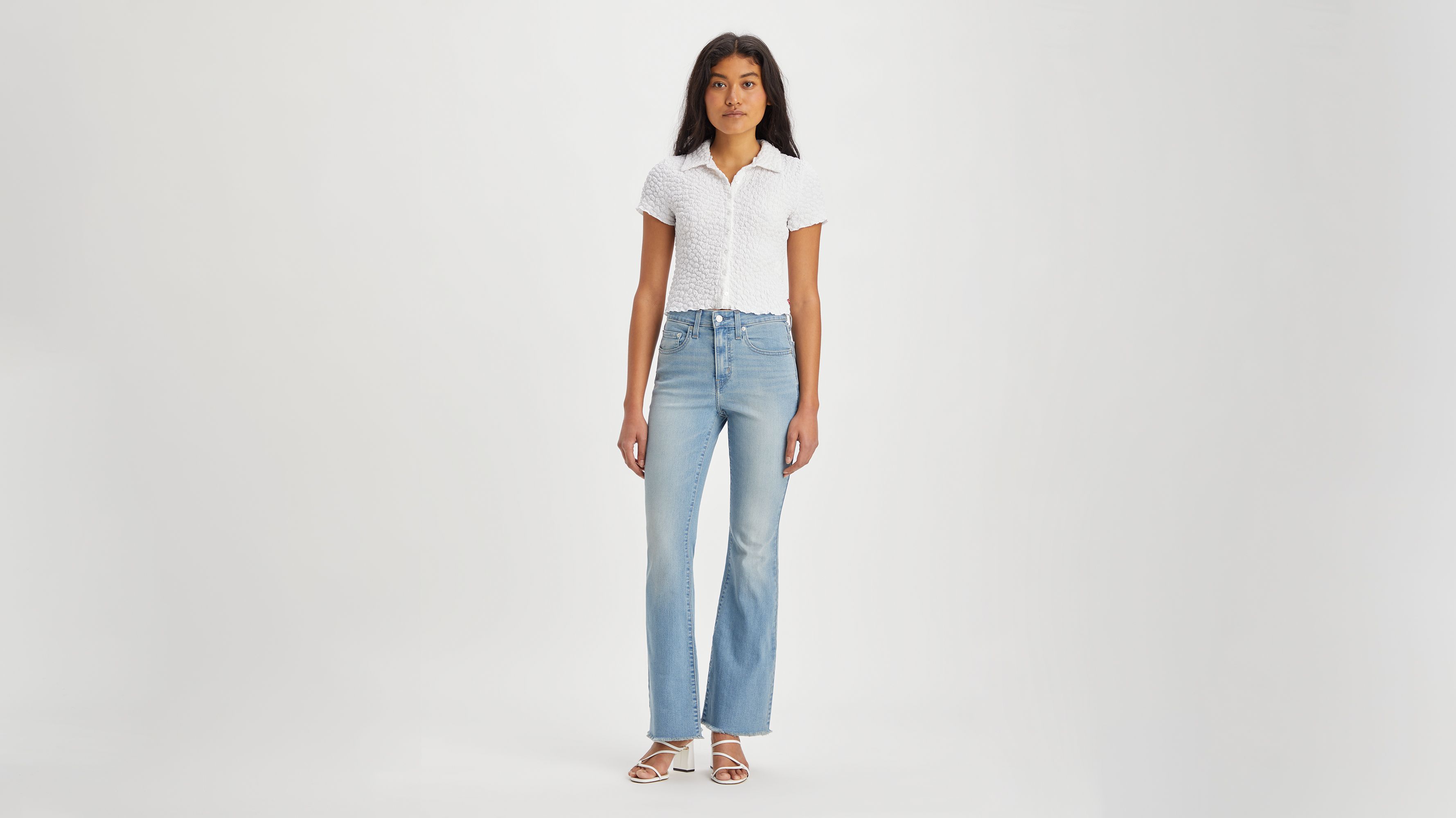 Jeans acampanados de tiro alto 726™ 2