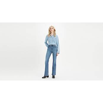 726 High Rise Flare Women's Jeans 5