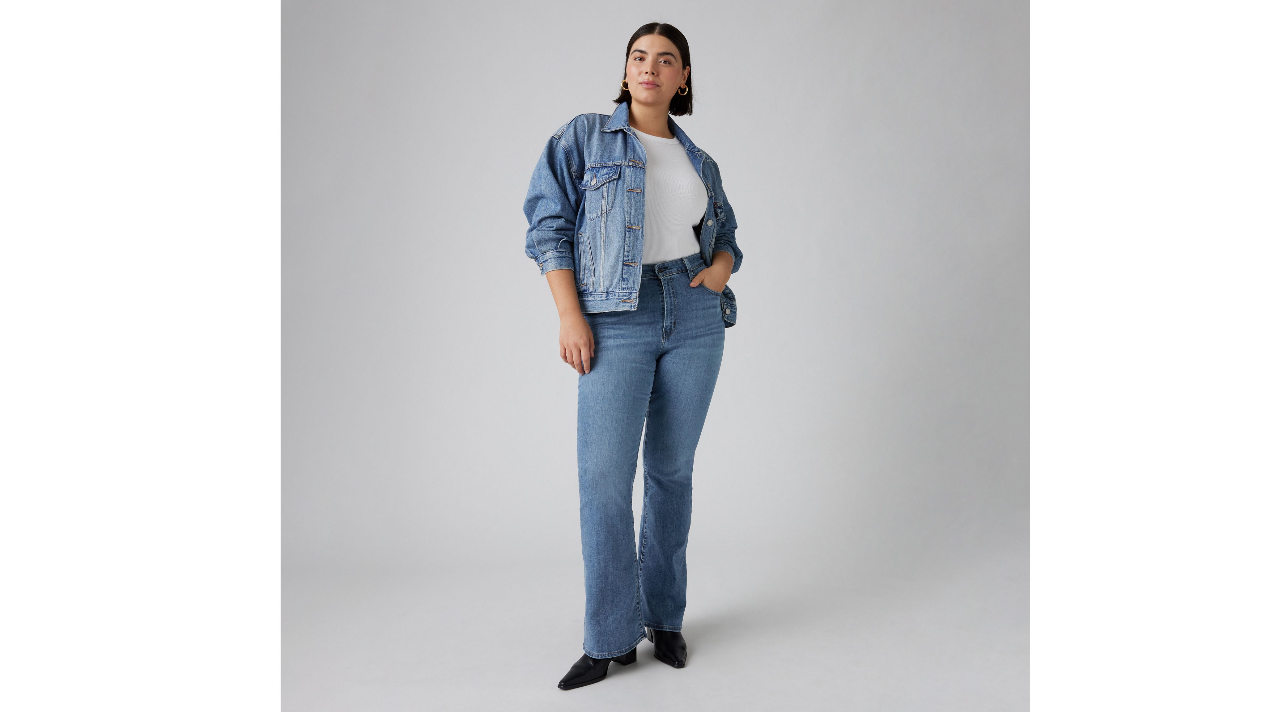 726 High Rise Flare Jeans 9