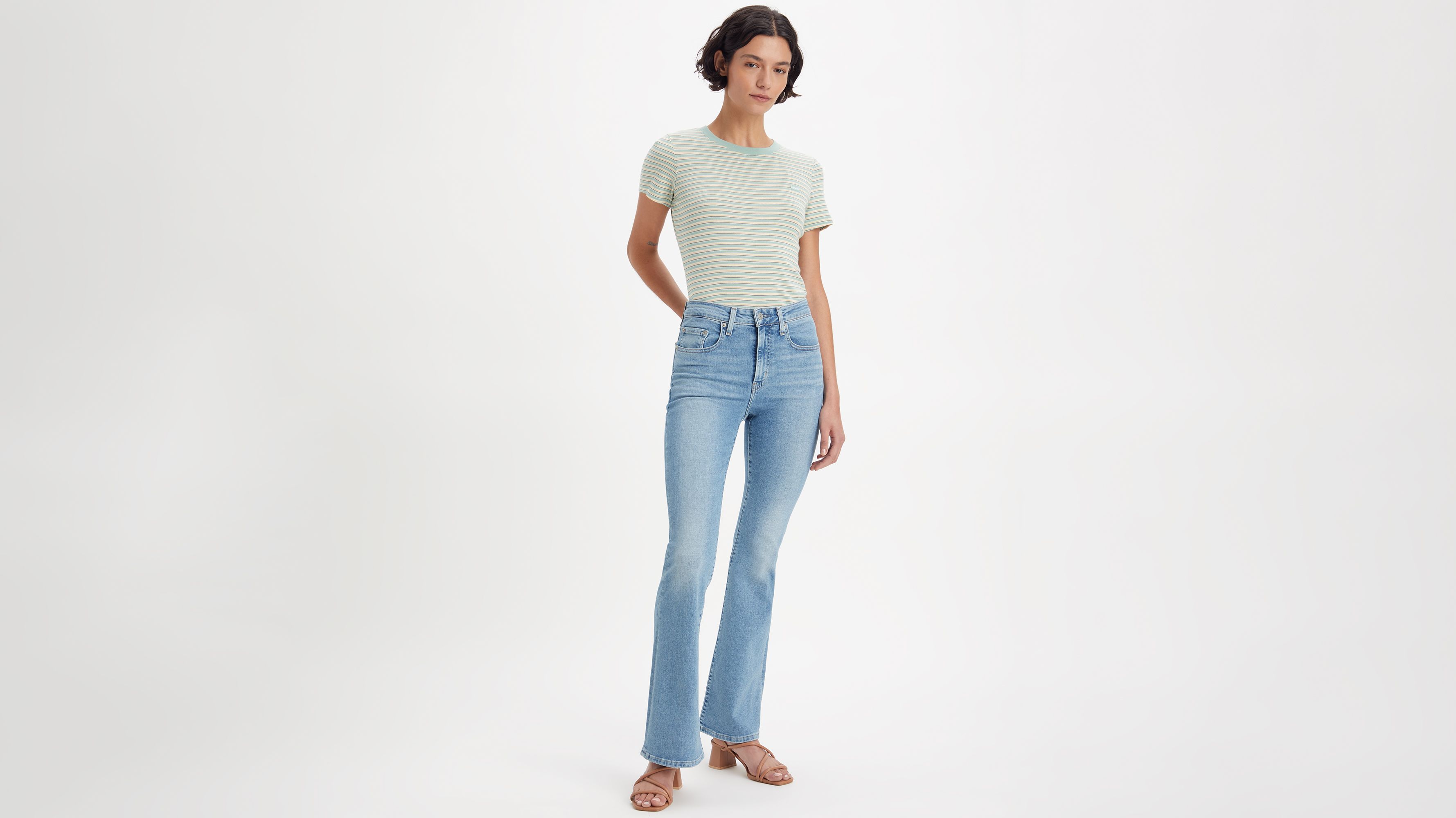 726 High Rise Flare Women's Jeans - Light Wash | Levi's® US