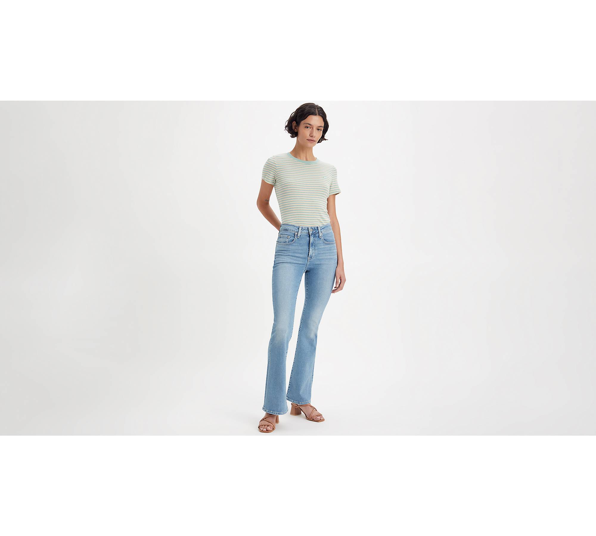 726™ Flare Jeans met hoge taille 1