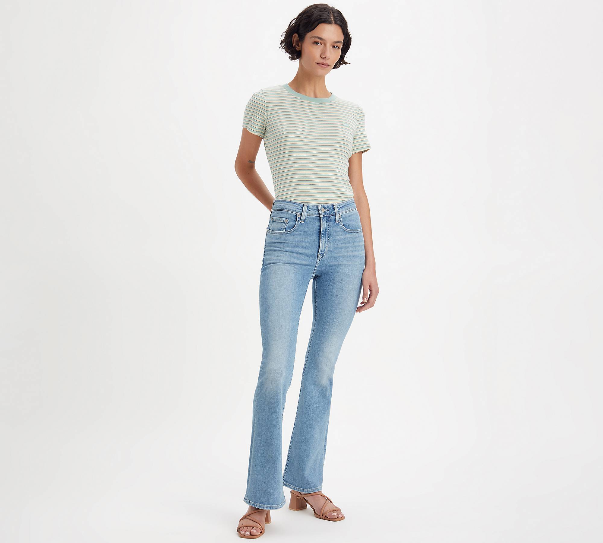 726™ Flare-jeans med hög midja 1
