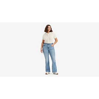 726™ Flare-jeans med hög midja 7