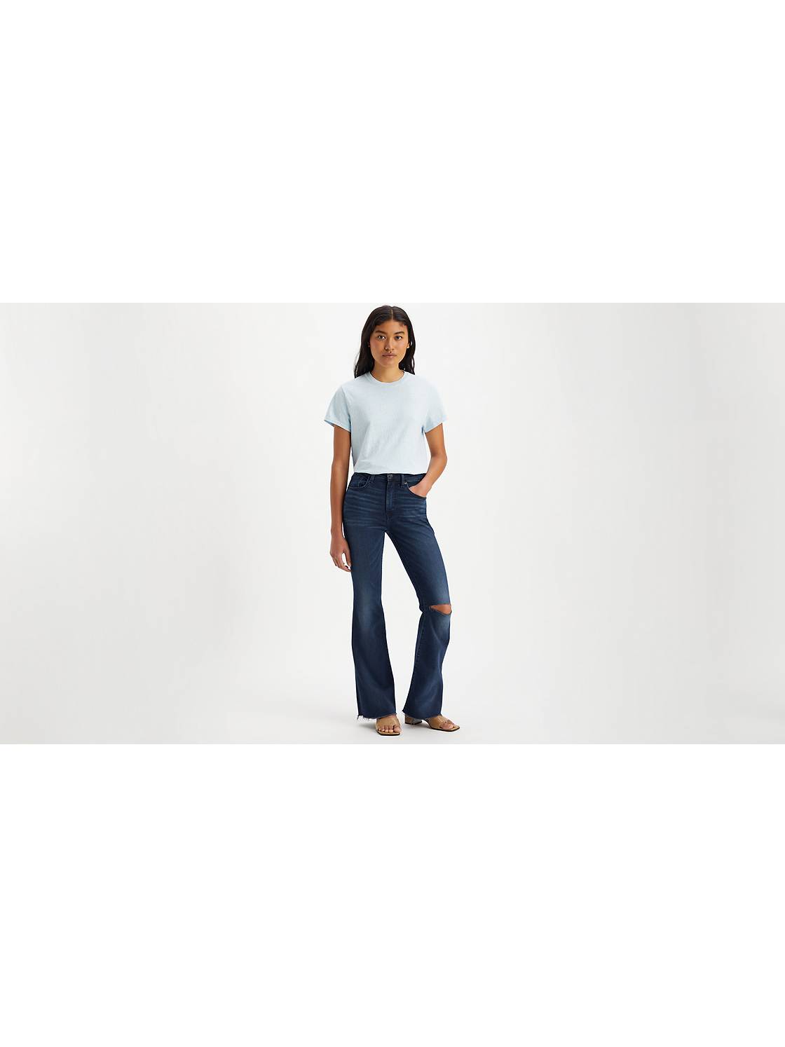GM FASHION LLP- Women's Lycra Bellbottom pant, trendy Bellbottom For Girls  And Women