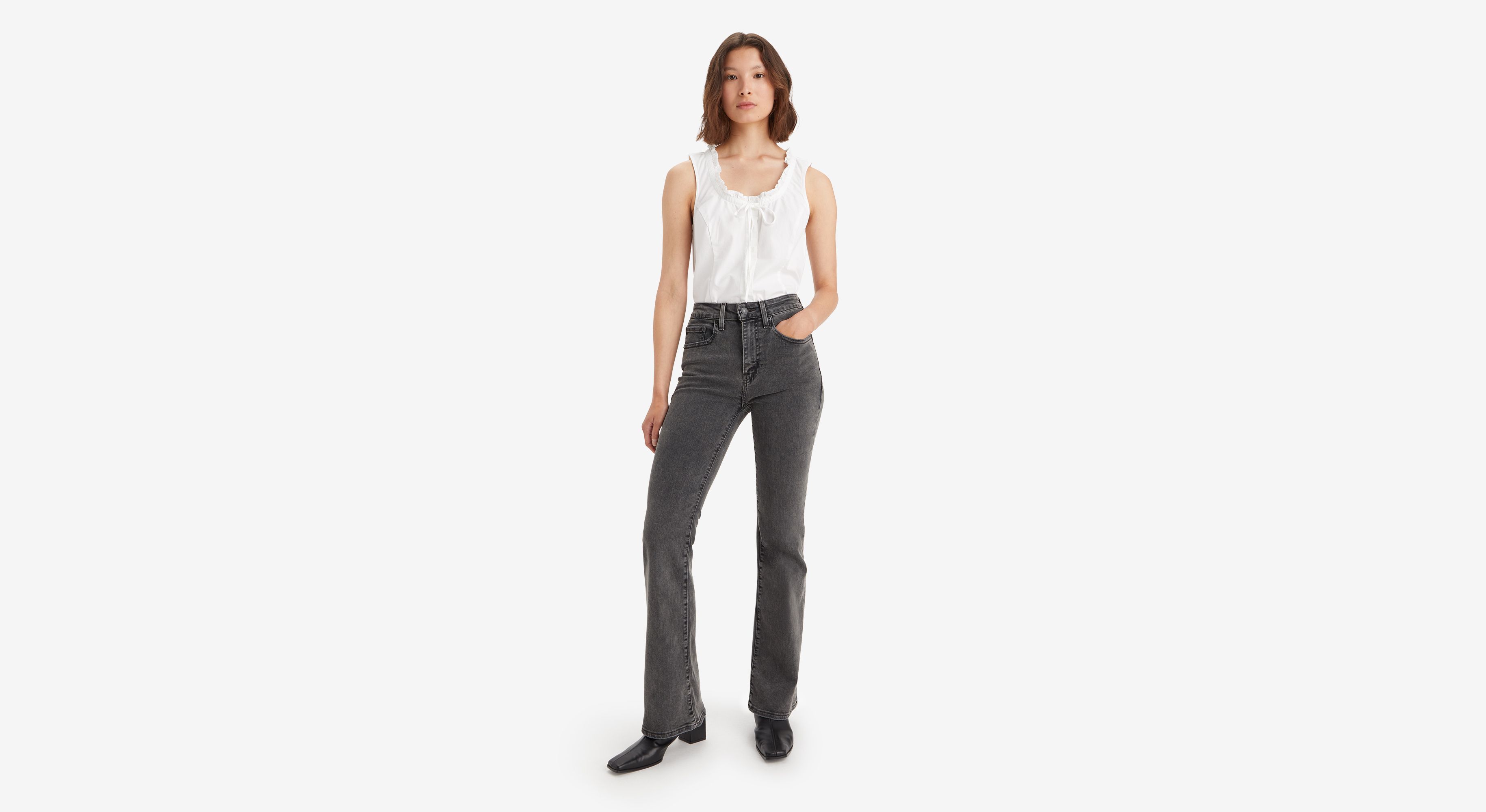 726™ High Rise Flare Jeans 5