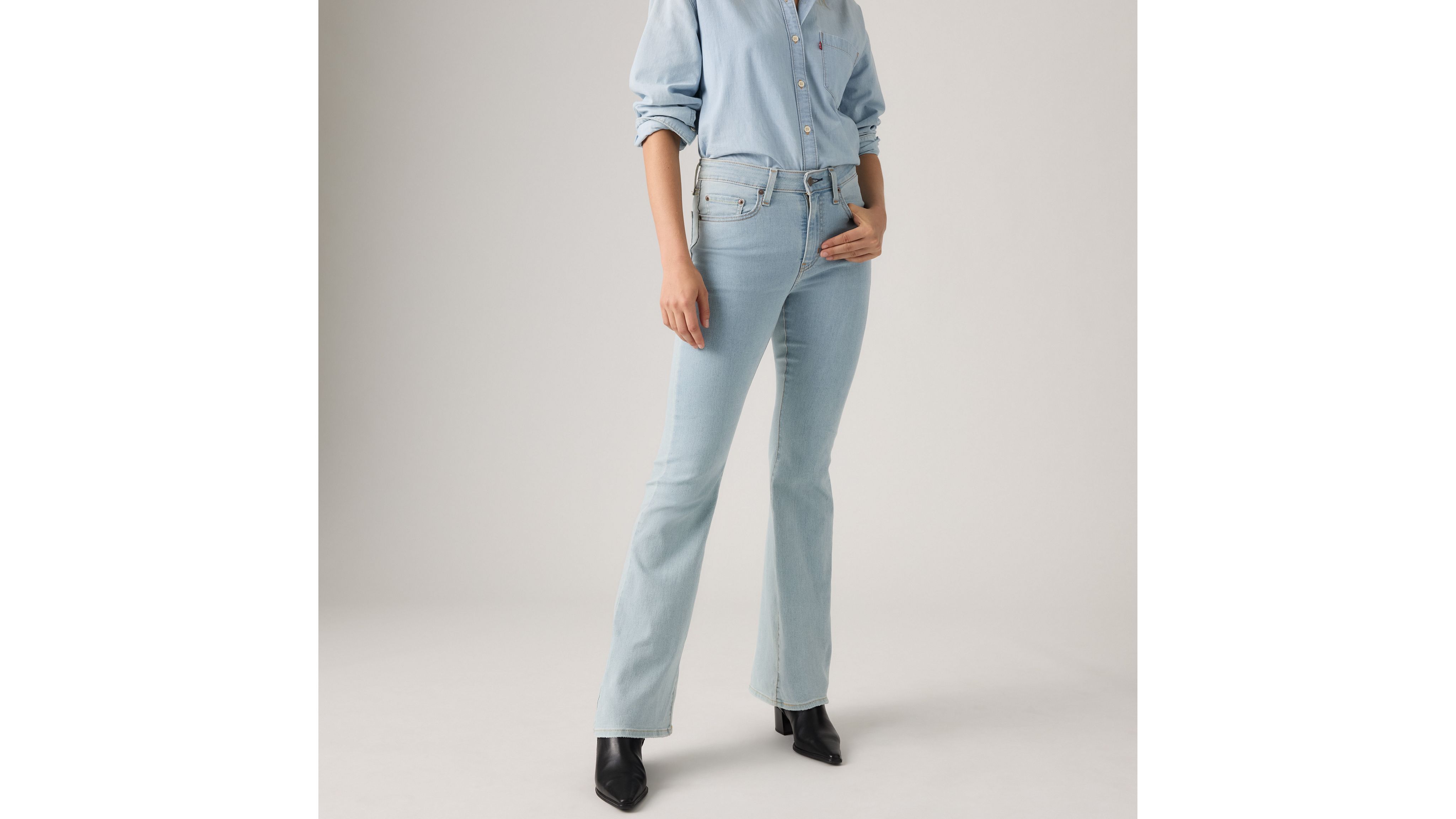 726 High Rise Flare Women's Jeans 5