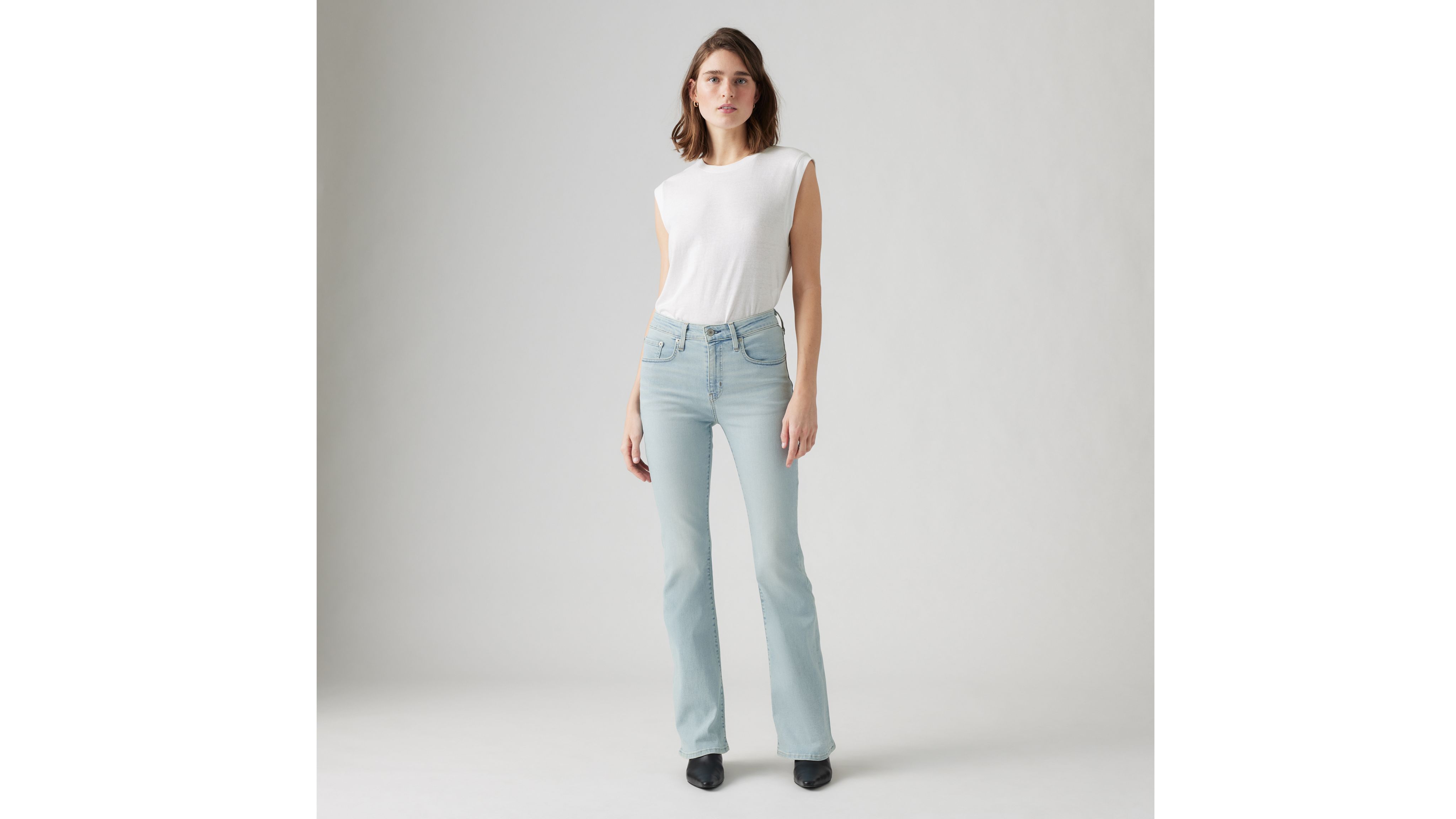 726 High Rise Flare Women's Jeans 5