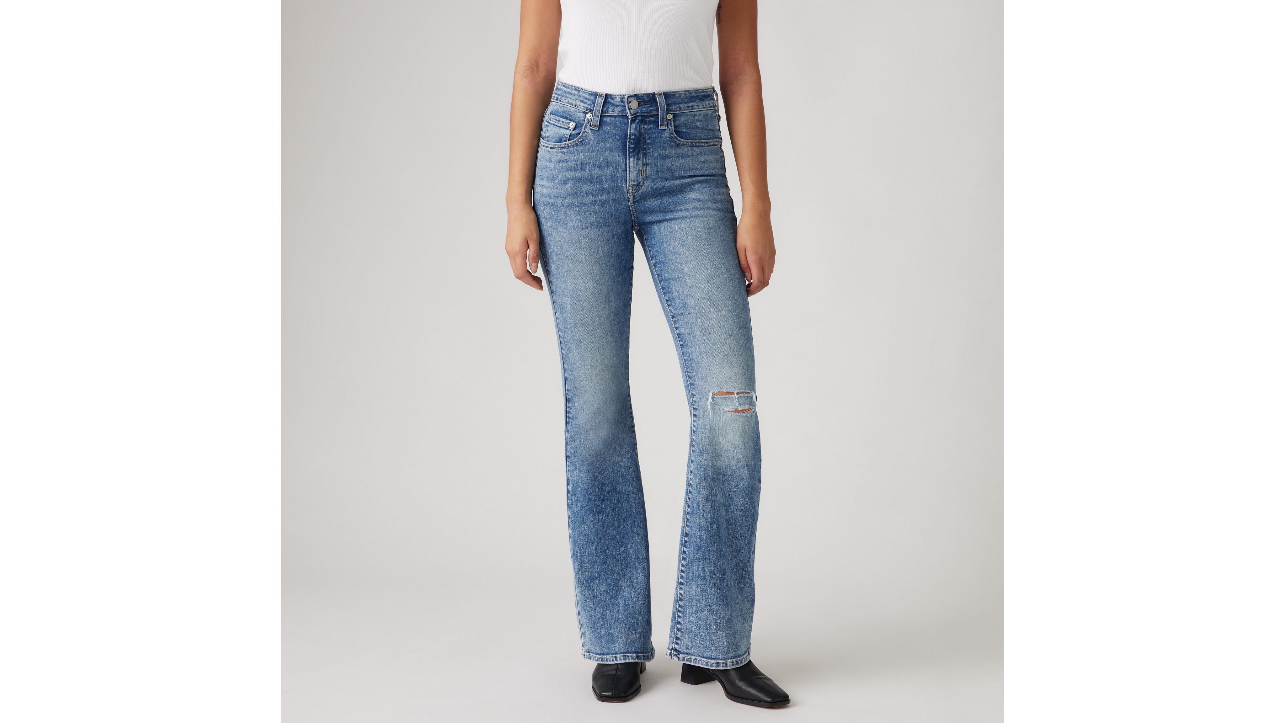 Levi's 726 High Rise Flare Women's Jeans 30x34 In Random Sent