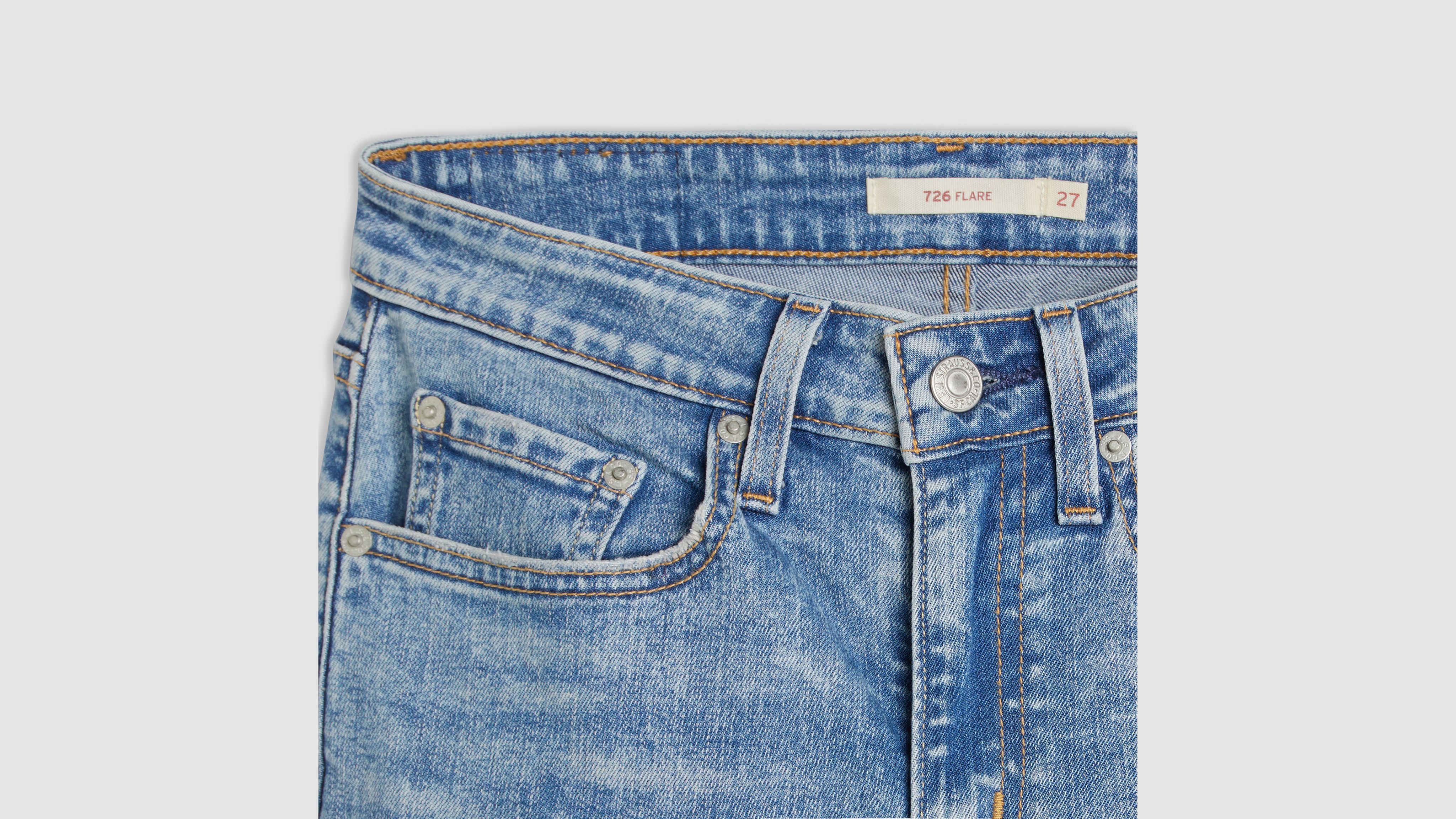 726 High Rise Flare Women's Jeans 8