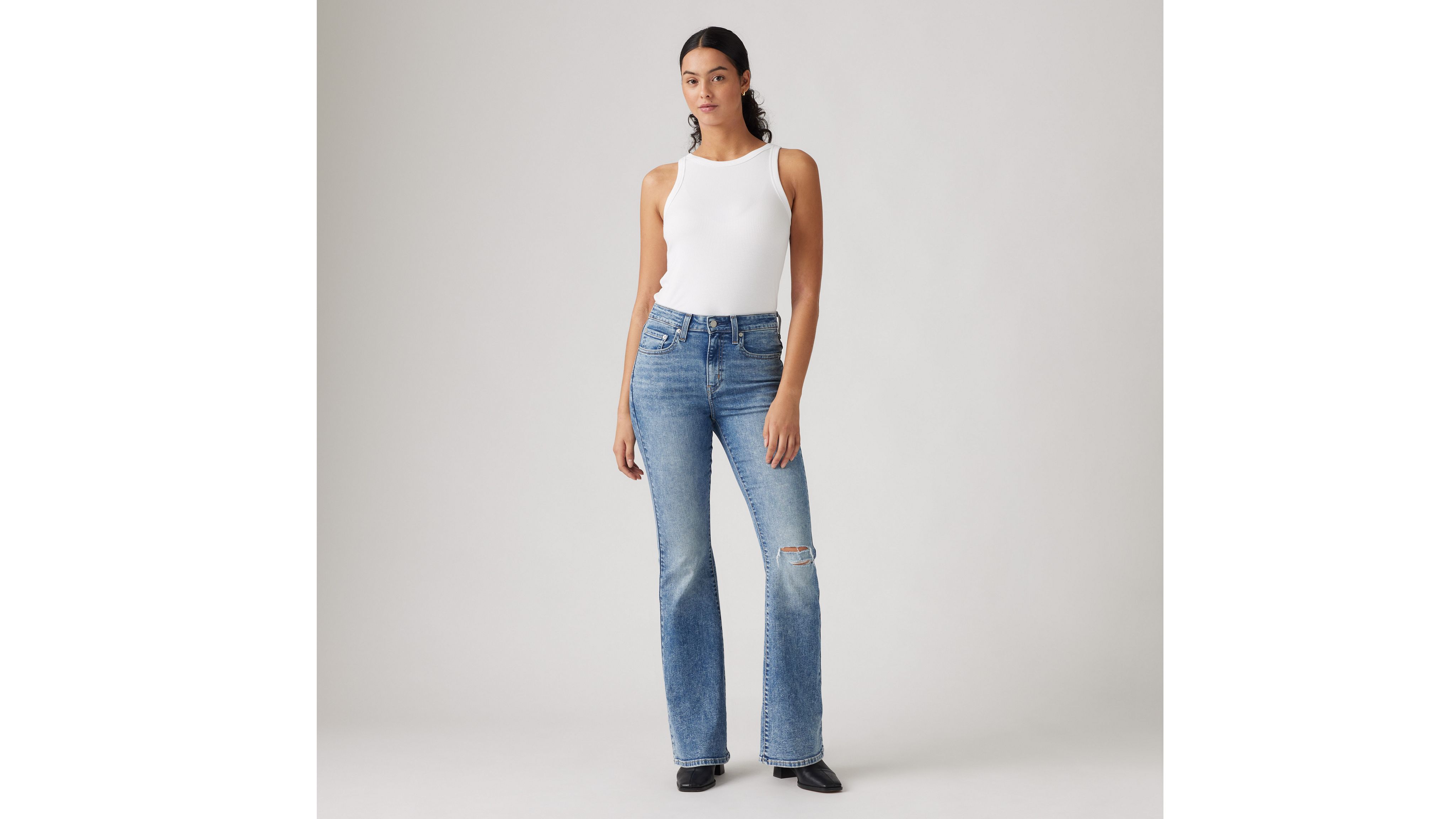 Levi's 726 High Rise Flare Women's Jeans 30x34 In Random Sent