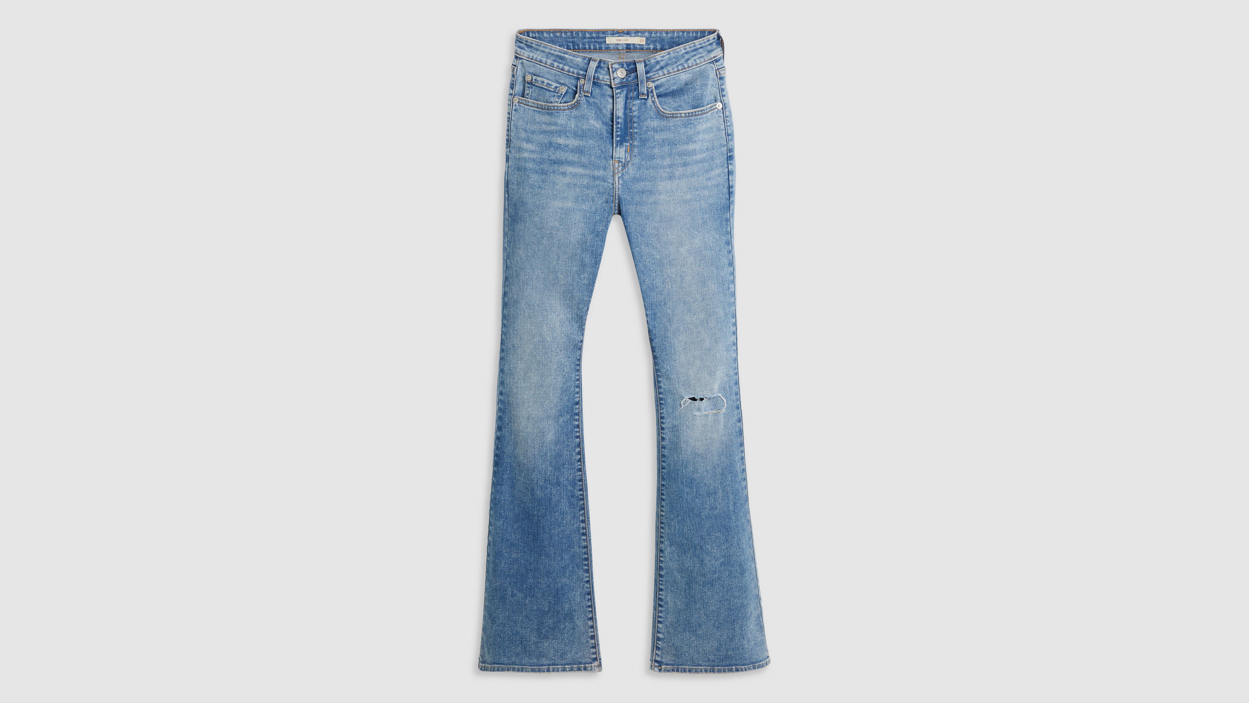 726 High Rise Flare Women's Jeans 6