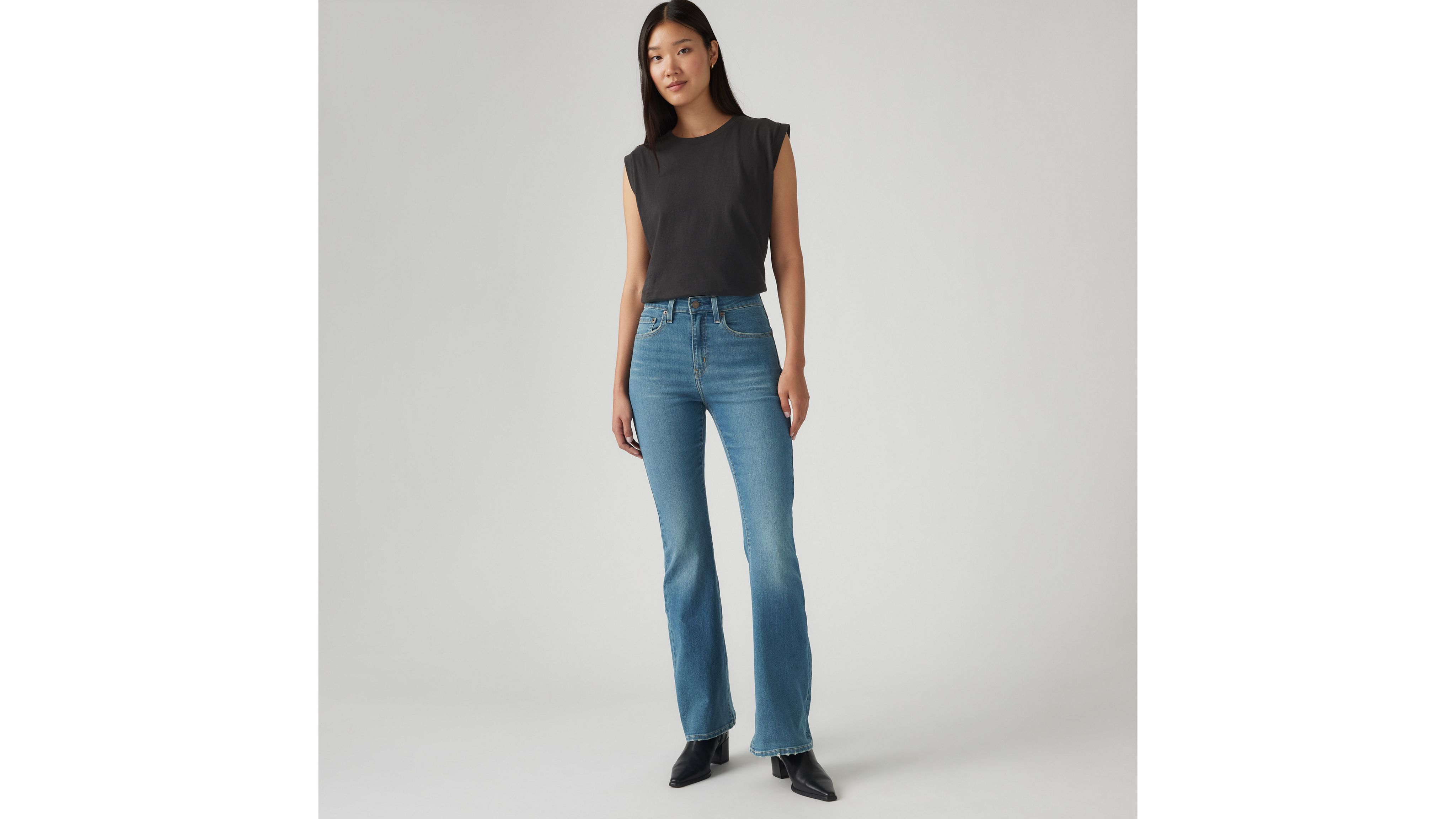 726™ High Rise Flare Jeans 1