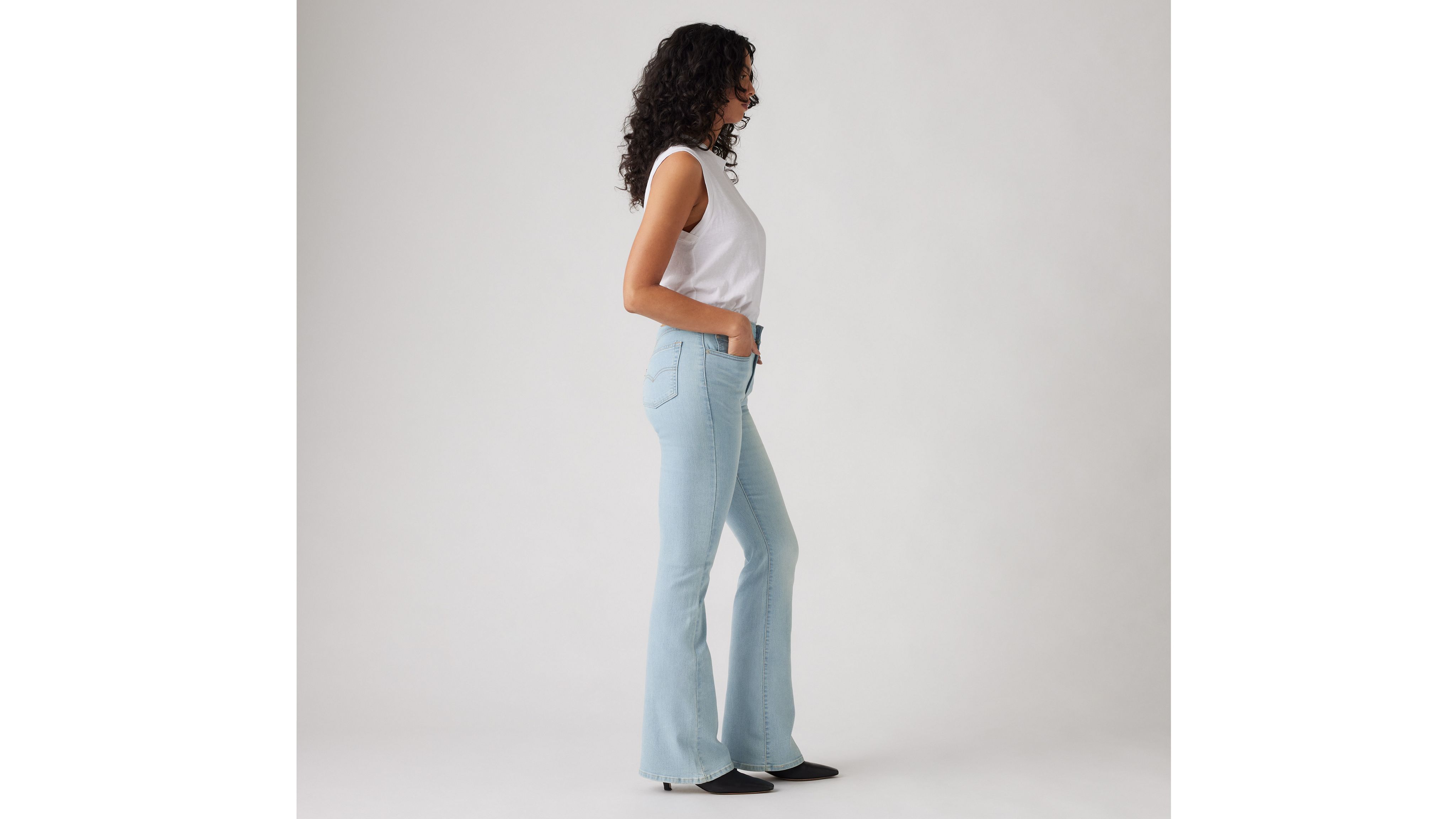 Levi's 726 High Rise Flare Women's Jeans 32x30 In Eternal Indigo