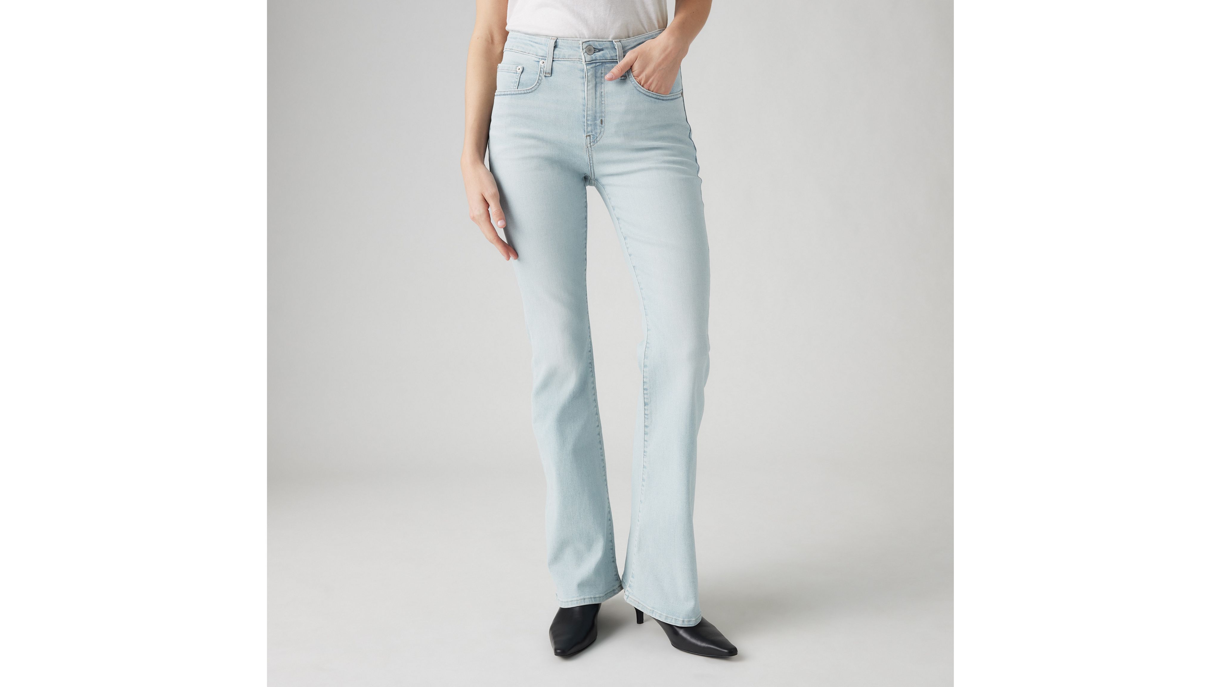 Levi's 726 High Rise Flare Women's Jeans 32x34 In Flip Through