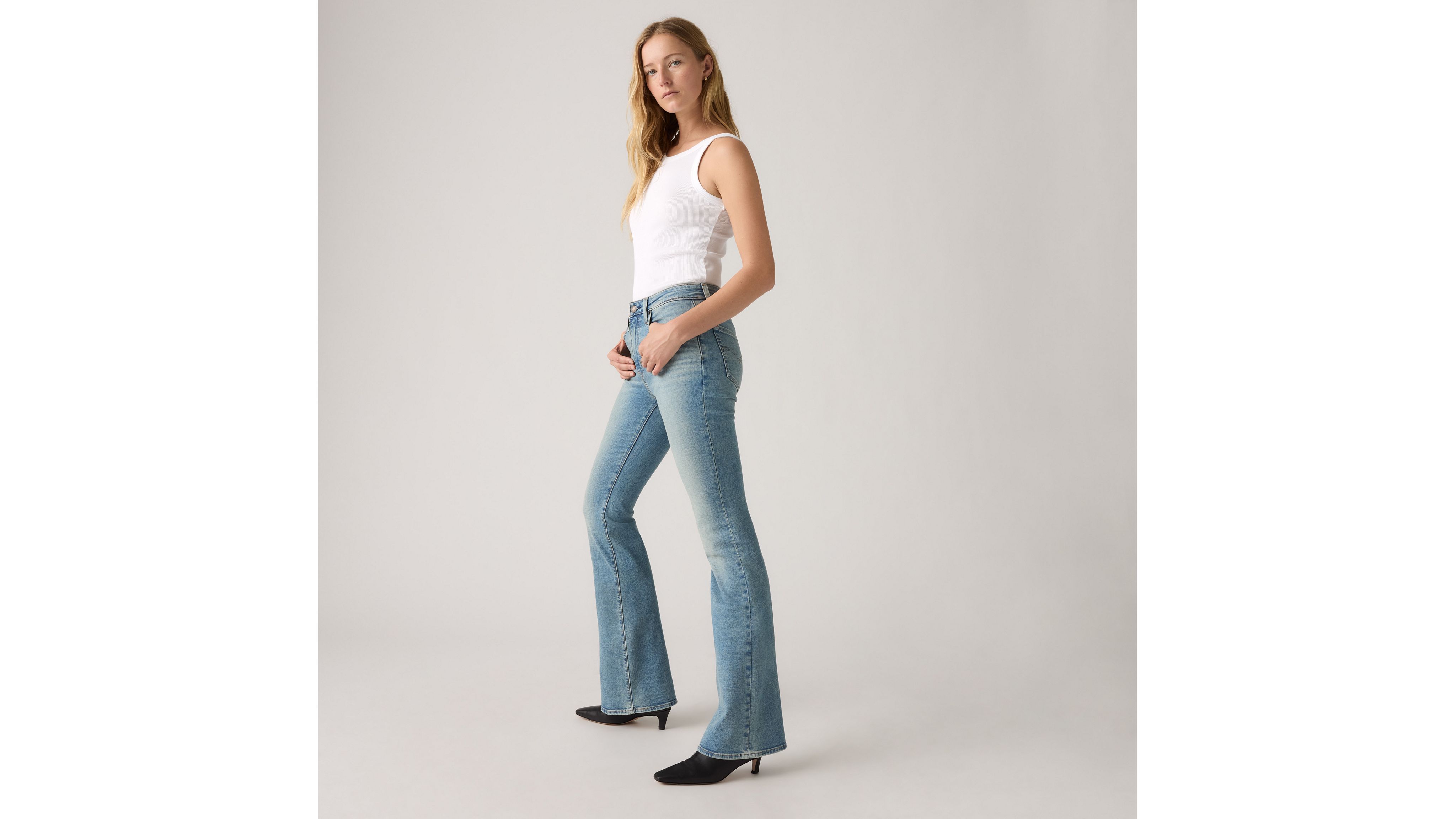726™ High Rise Flare Jeans 1