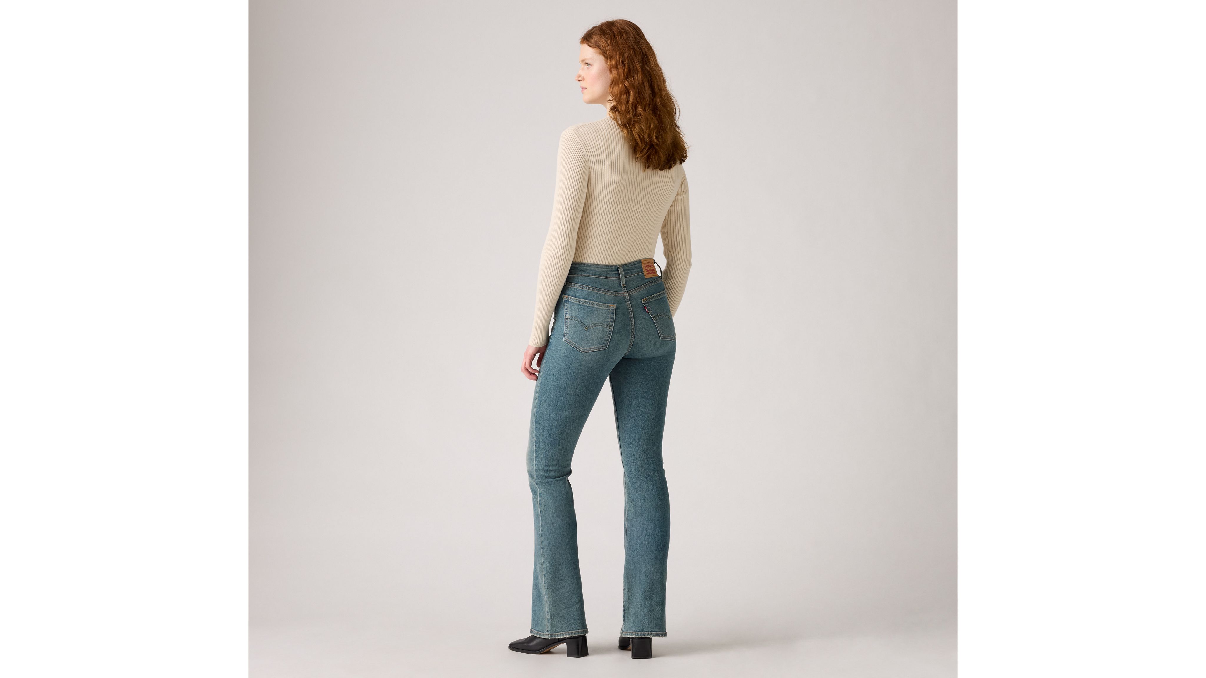 Jean 726 taille haute évasé pour femme 4